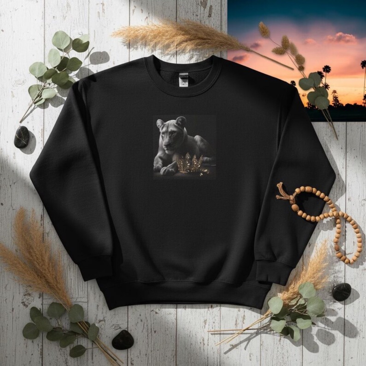 7 Lioness "Empowered" Crewneck Sweatshirt product thumbnail image 7 Lioness "Empowered" Crewneck Sweatshirt product thumbnail image