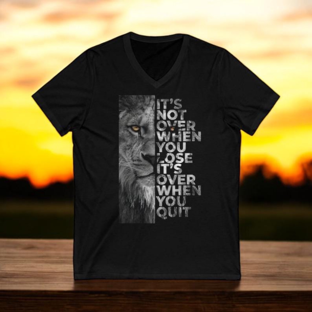 7 Lion-"No Quit" Tee 7 Lion-"No Quit" Tee