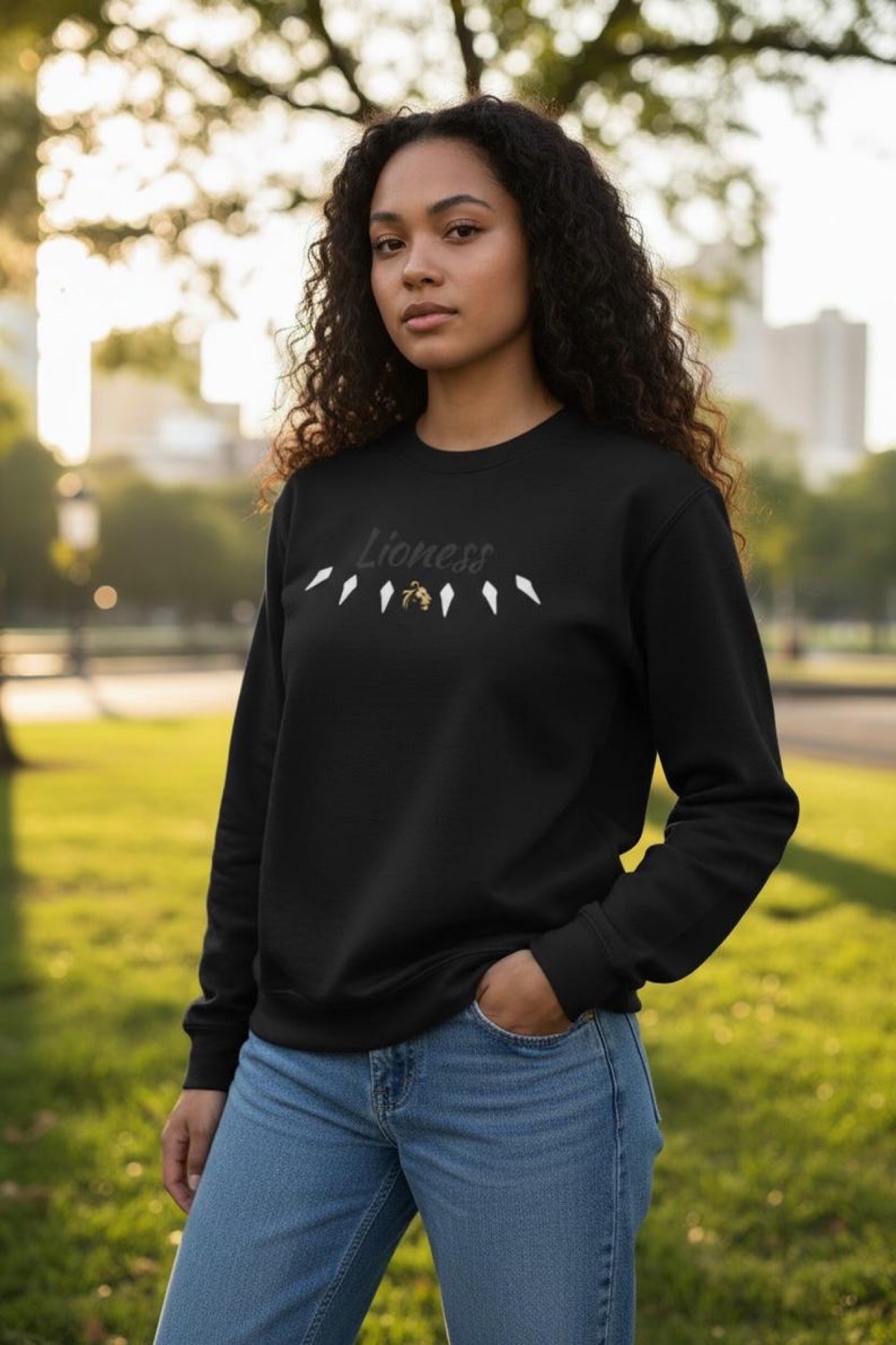 7 Lioness "Low-Key" Crewneck Sweatshirt product thumbnail image 7 Lioness "Low-Key" Crewneck Sweatshirt product thumbnail image