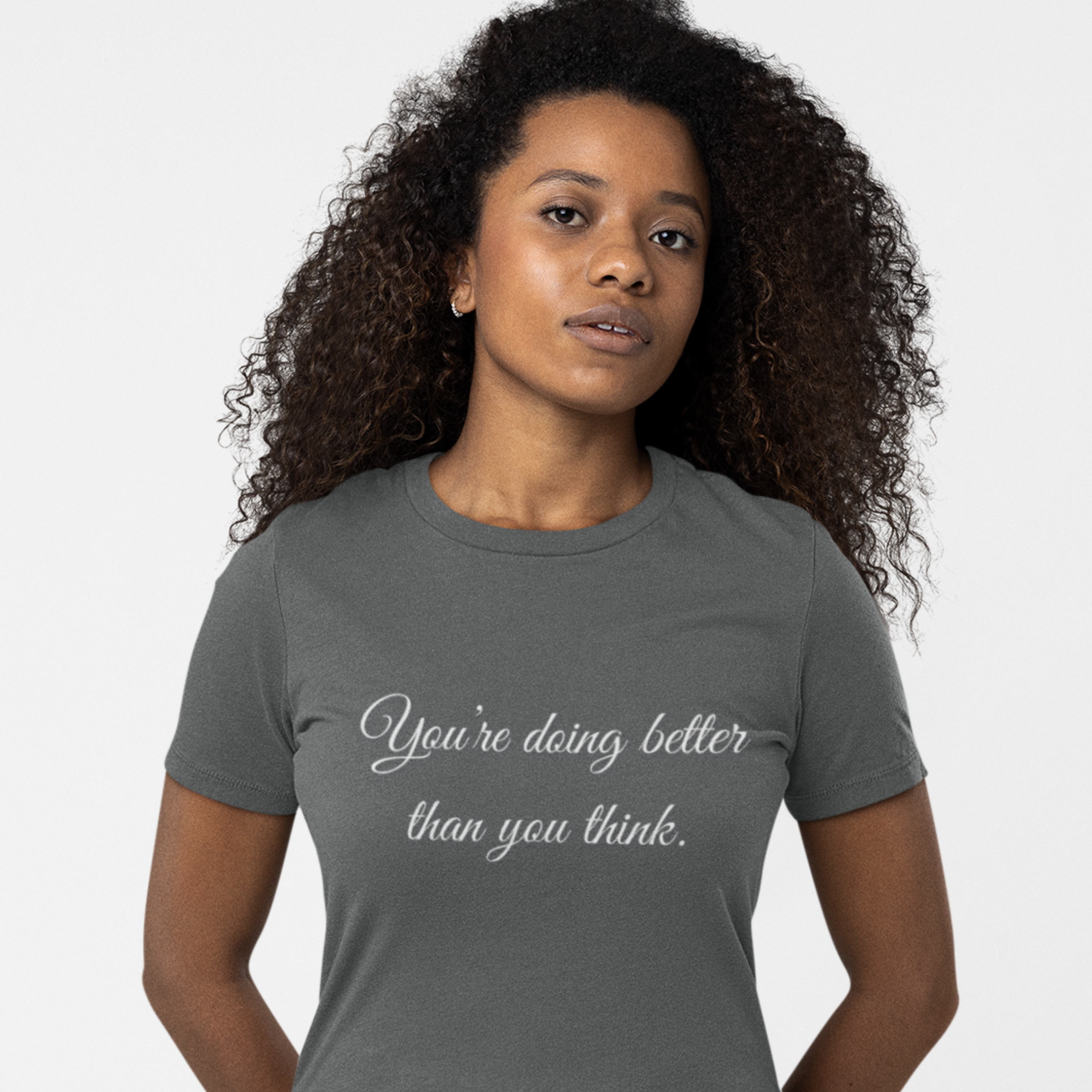 Positive Affirmation Shirt | Better Than You Think T-Shirt product thumbnail image Positive Affirmation Shirt | Better Than You Think T-Shirt product thumbnail image