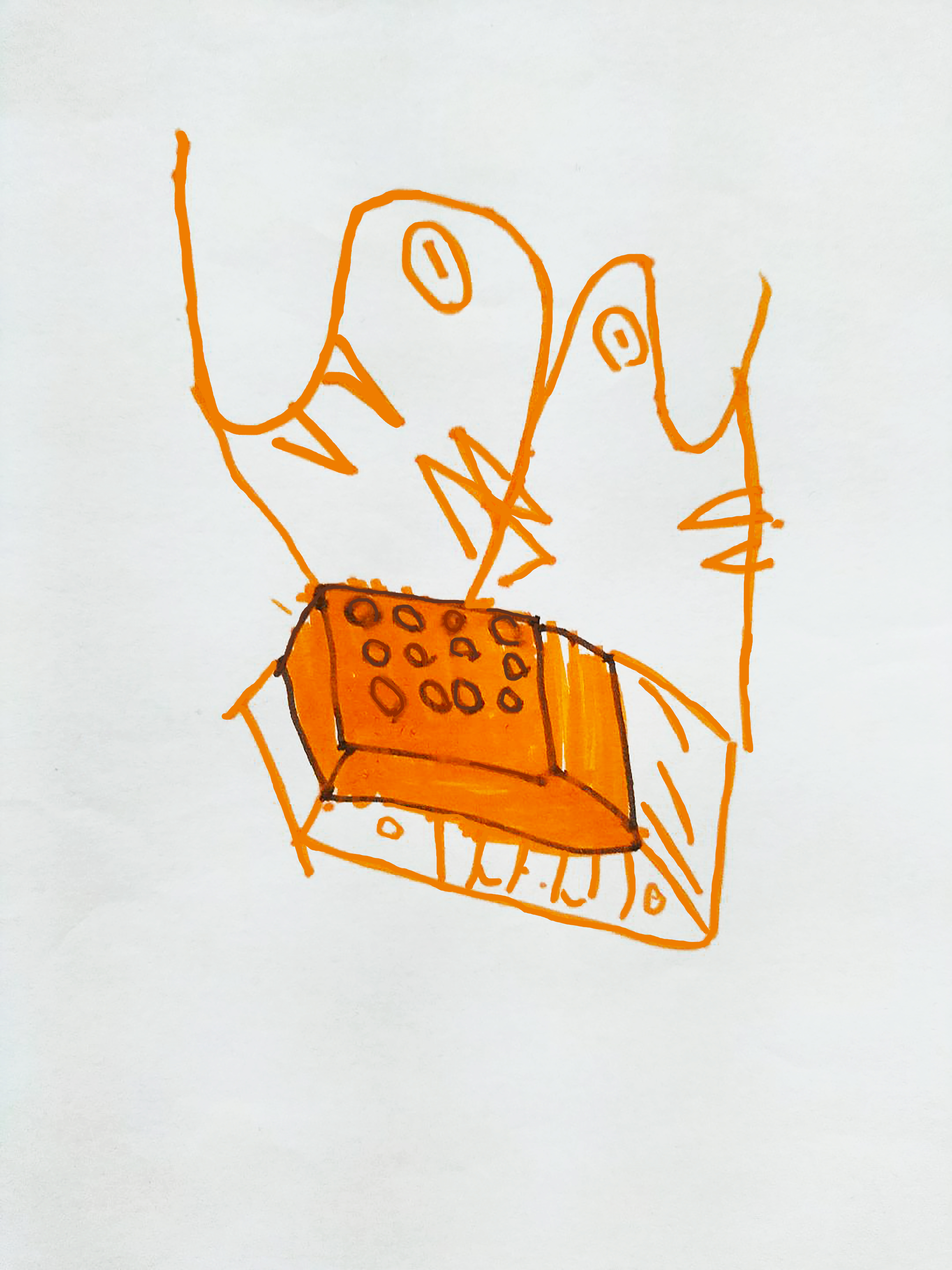 Orange Brick Daily Lazy product thumbnail image