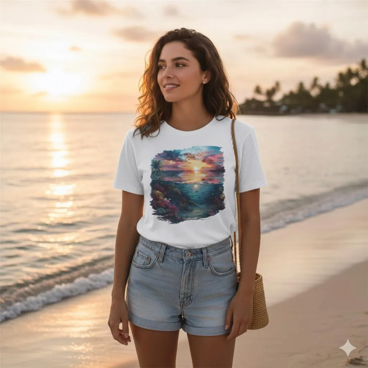 Sunken Glow Long Body Tee Sunken Glow Long Body Tee