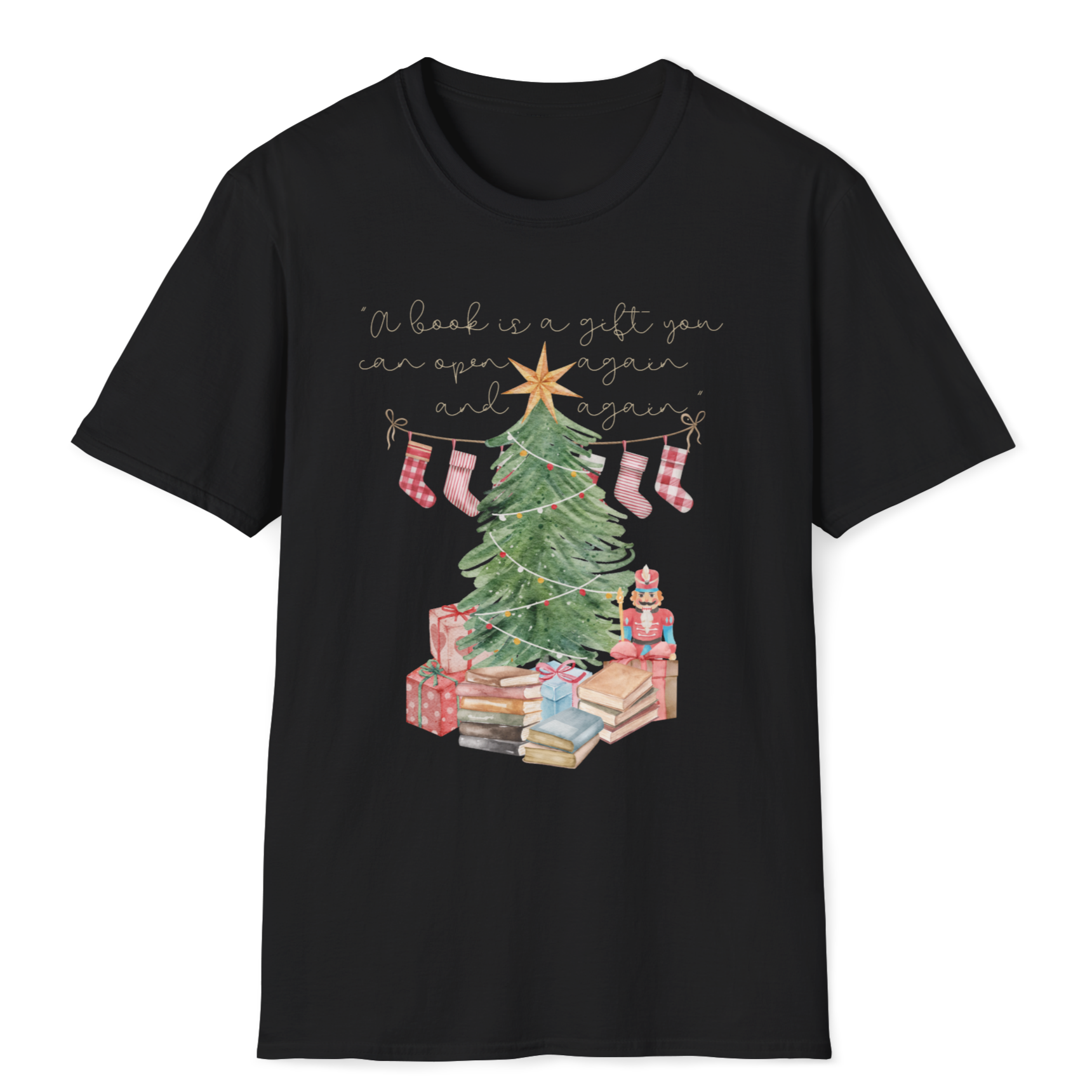 A Book Is a Gift You Can Open Again and Again Graphic T-Shirt