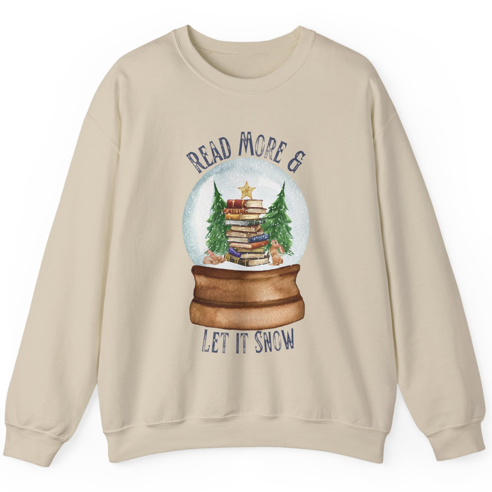 Read More & Let It Snow Crewneck Sweatshirt product thumbnail image Read More & Let It Snow Crewneck Sweatshirt product thumbnail image