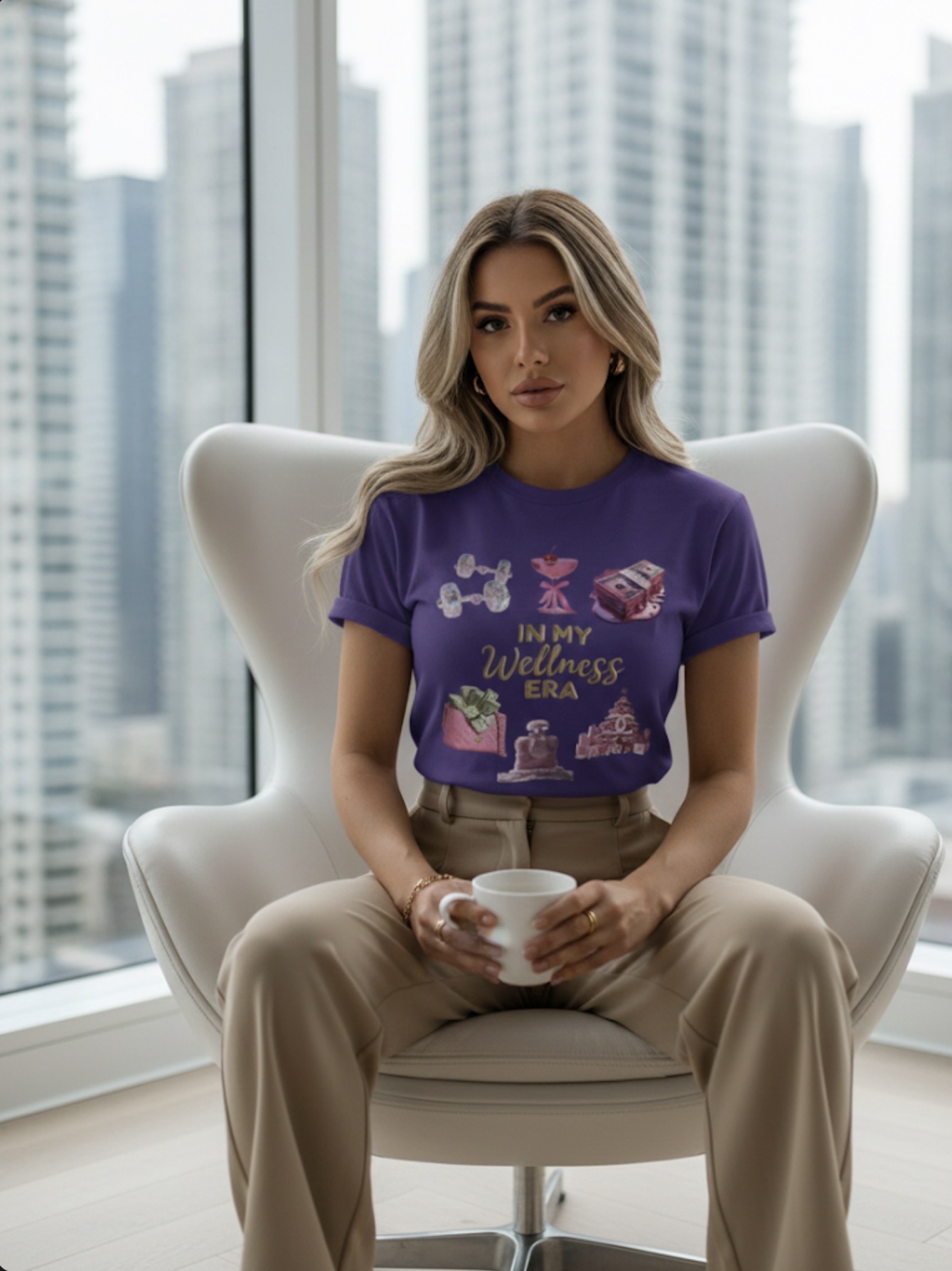 Wellness Era T-Shirt — "In My Wellness Era" Self-Care Graphic Tee product thumbnail image