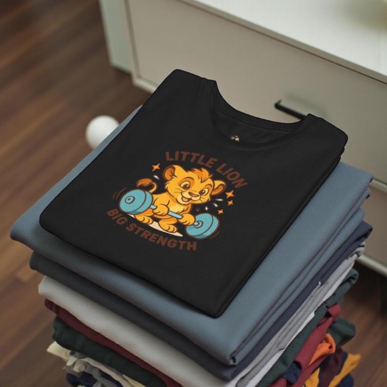 7 Lion Cub "Strength" Tee product thumbnail image 7 Lion Cub "Strength" Tee product thumbnail image