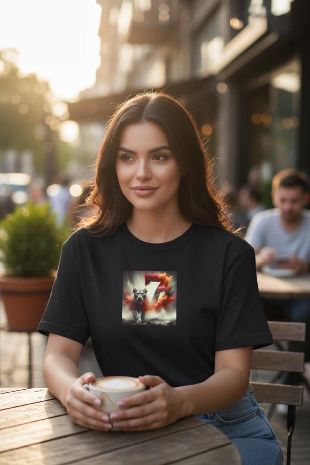 7 Lioness "Majesty" Oversized Box Tee