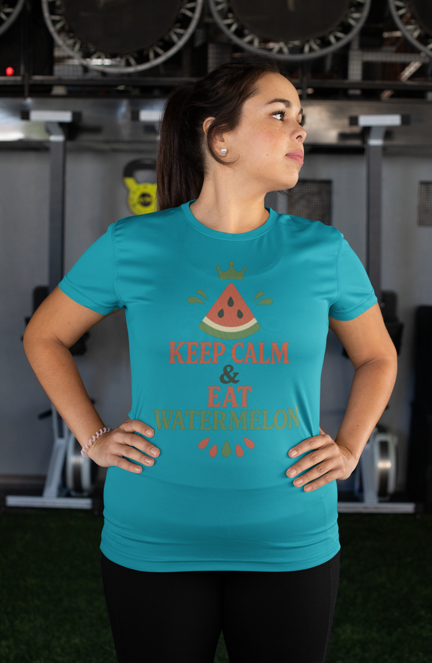 Keep Calm Watermelon Tee, Summer Shirt, Funny Graphic Tee, Relaxed Fit T-Shirt, Gifts for Food Lovers, Fun Casual Wear Keep Calm Watermelon Tee, Summer Shirt, Funny Graphic Tee, Relaxed Fit T-Shirt, Gifts for Food Lovers, Fun Casual Wear