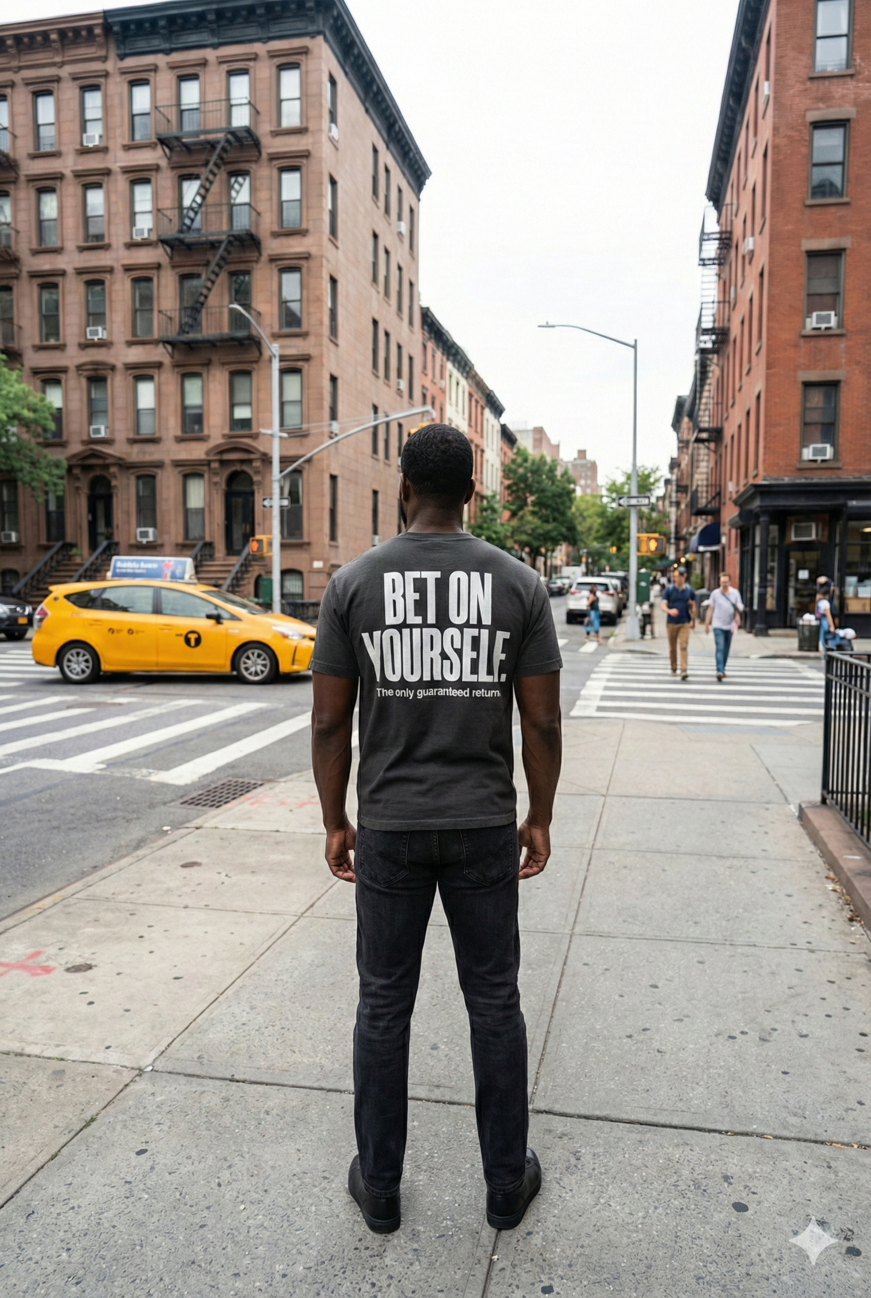BET ON YOURSELF T-Shirt — Action Over Excuses Tee product thumbnail image BET ON YOURSELF T-Shirt — Action Over Excuses Tee product thumbnail image