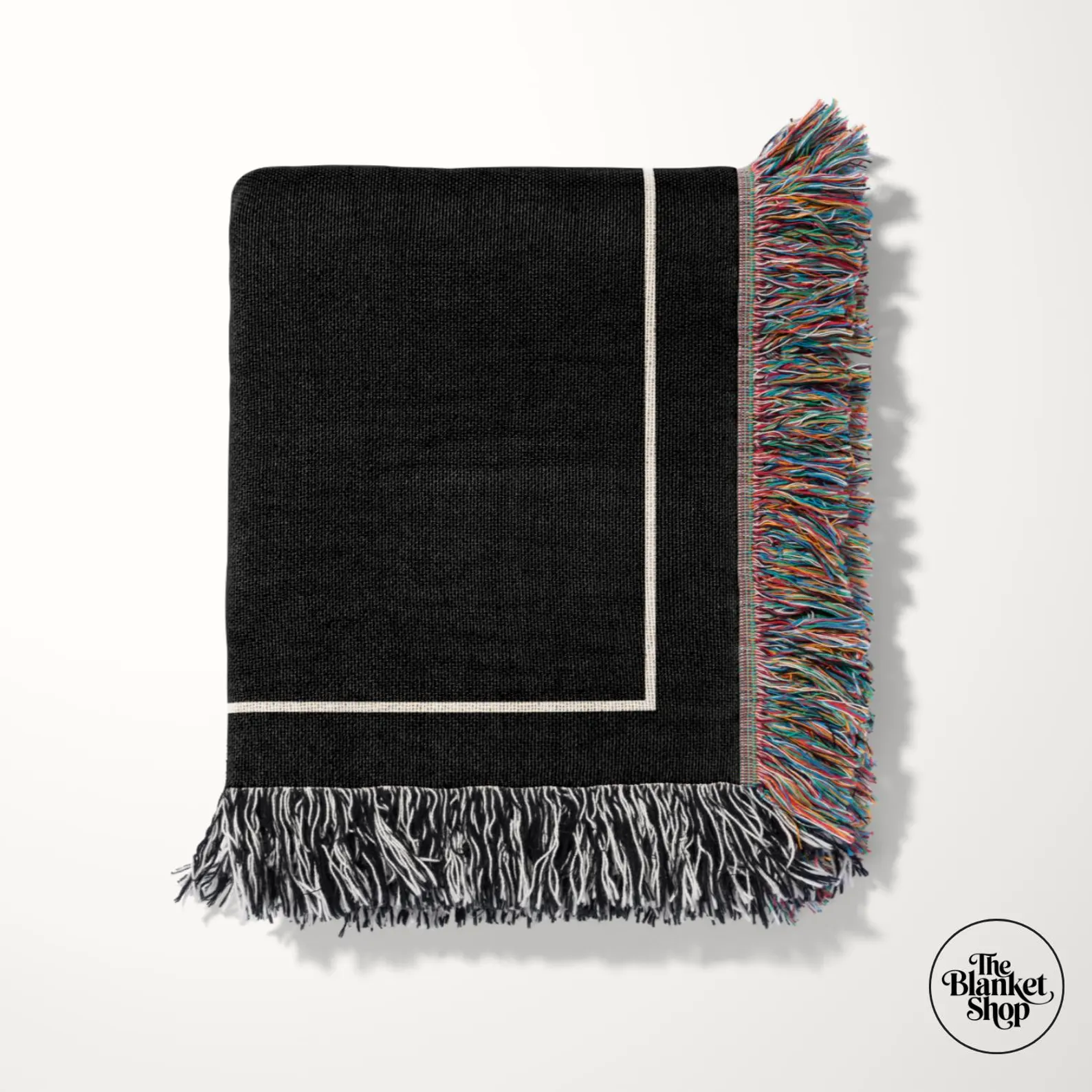 Custom Monogram Woven Blanket | Personalized Name, Monogram, Custom Text product thumbnail image