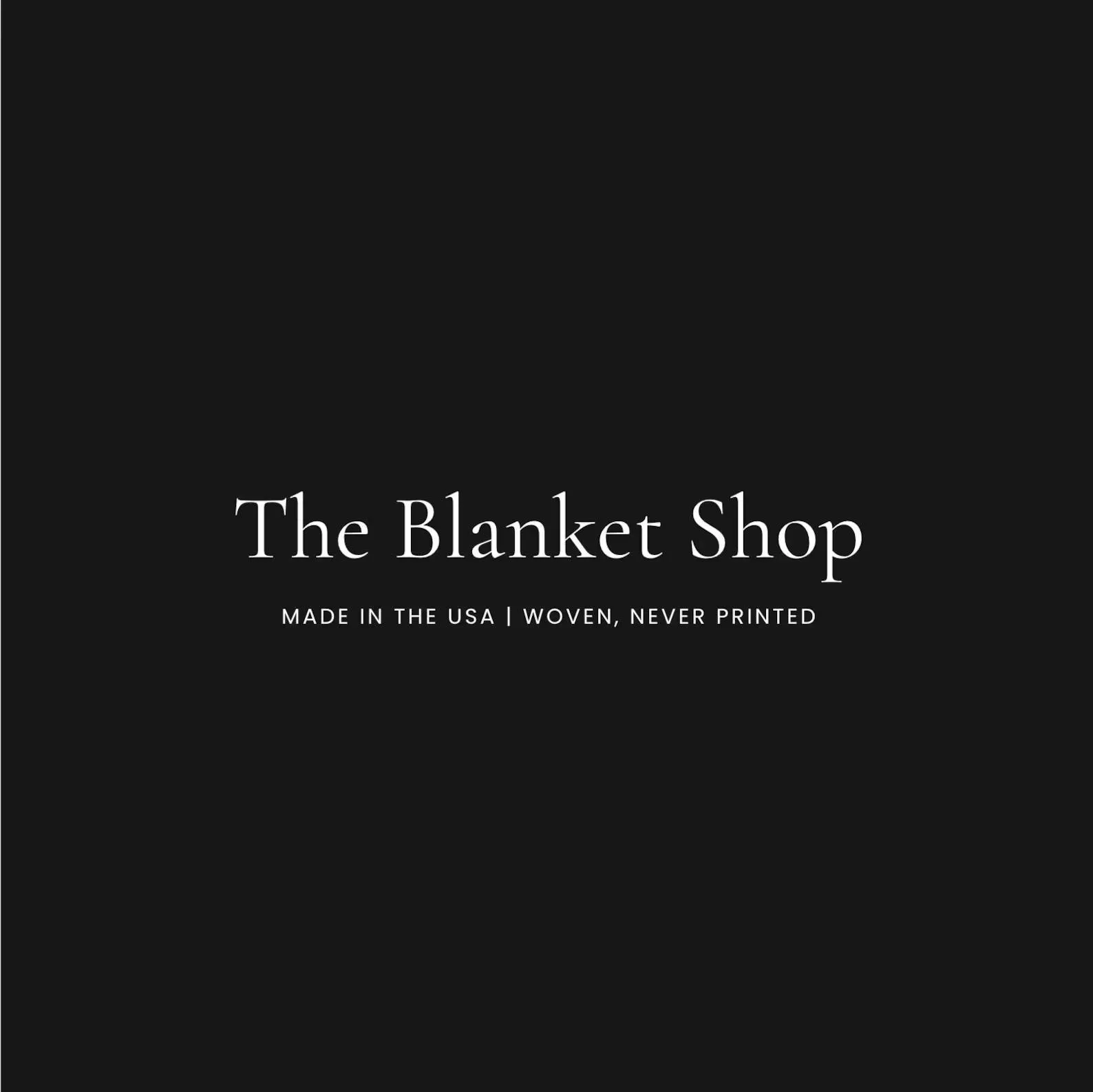 Custom Monogram Woven Blanket | Personalized Name, Monogram, Custom Text product thumbnail image