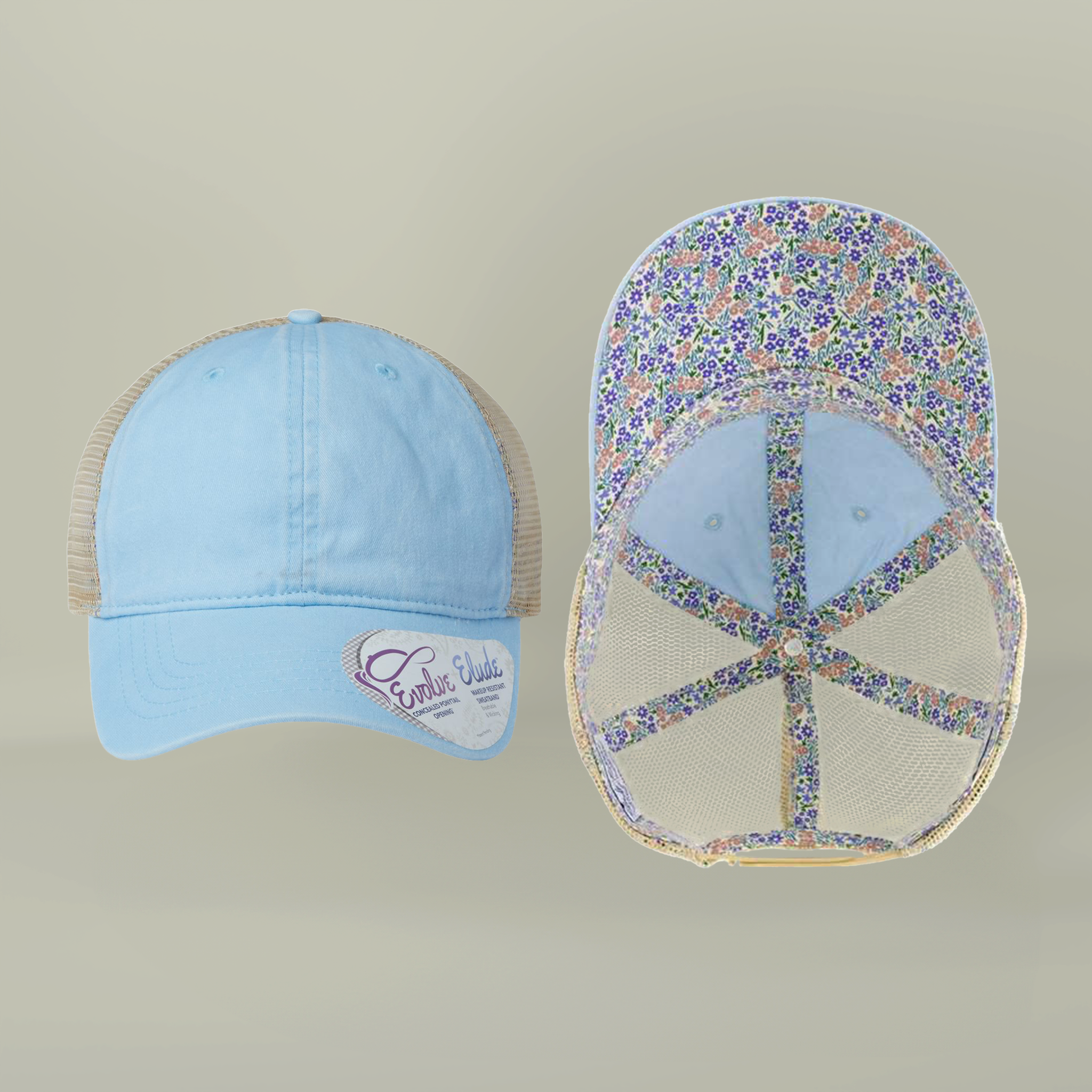 Women's Washed Ponytail Hat product thumbnail image