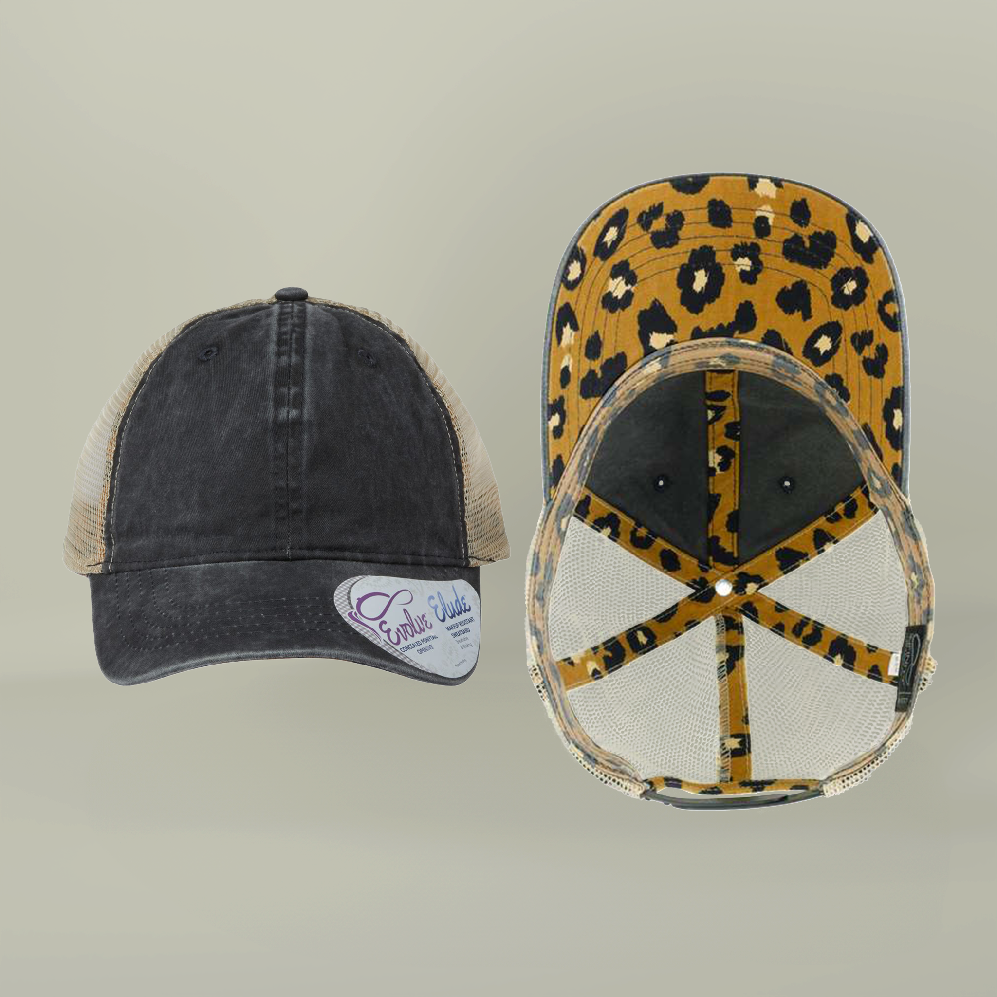 Women's Washed Ponytail Hat product thumbnail image