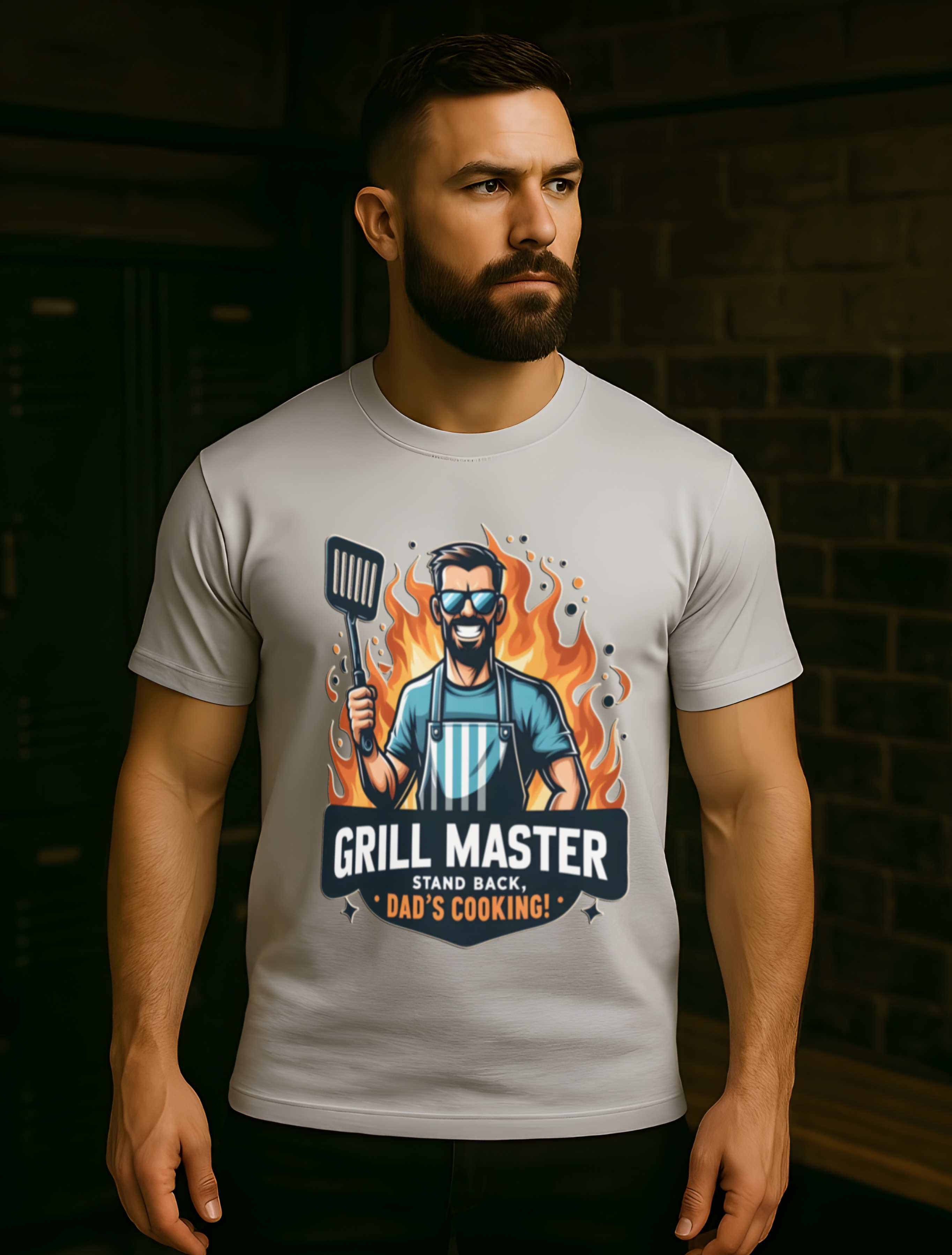 Grill Master Dad Shirt • Funny BBQ Father’s Day Heavy Cotton T-Shirt • “Stand Back, Dad’s Cooking!” • Gift for Grill master Men • Outdoor Barbecue Humor Tee for Husband, Grandpa, or Dad Who Loves to Cook product thumbnail image Grill Master Dad Shirt • Funny BBQ Father’s Day Heavy Cotton T-Shirt • “Stand Back, Dad’s Cooking!” • Gift for Grill master Men • Outdoor Barbecue Humor Tee for Husband, Grandpa, or Dad Who Loves to Cook product thumbnail image