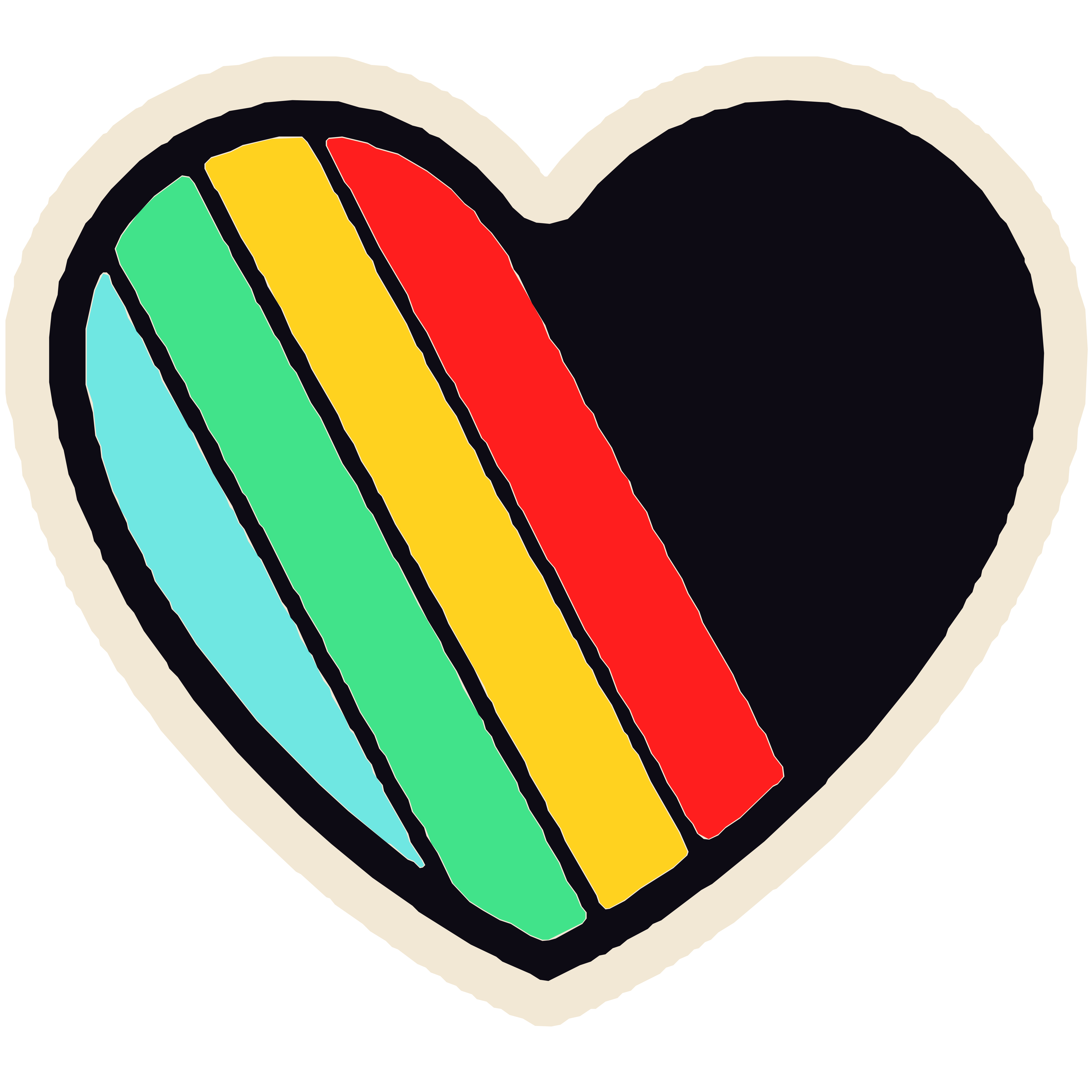 ARC Raiders Heart Embroidery Zip Hoodie product thumbnail image ARC Raiders Heart Embroidery Zip Hoodie product thumbnail image