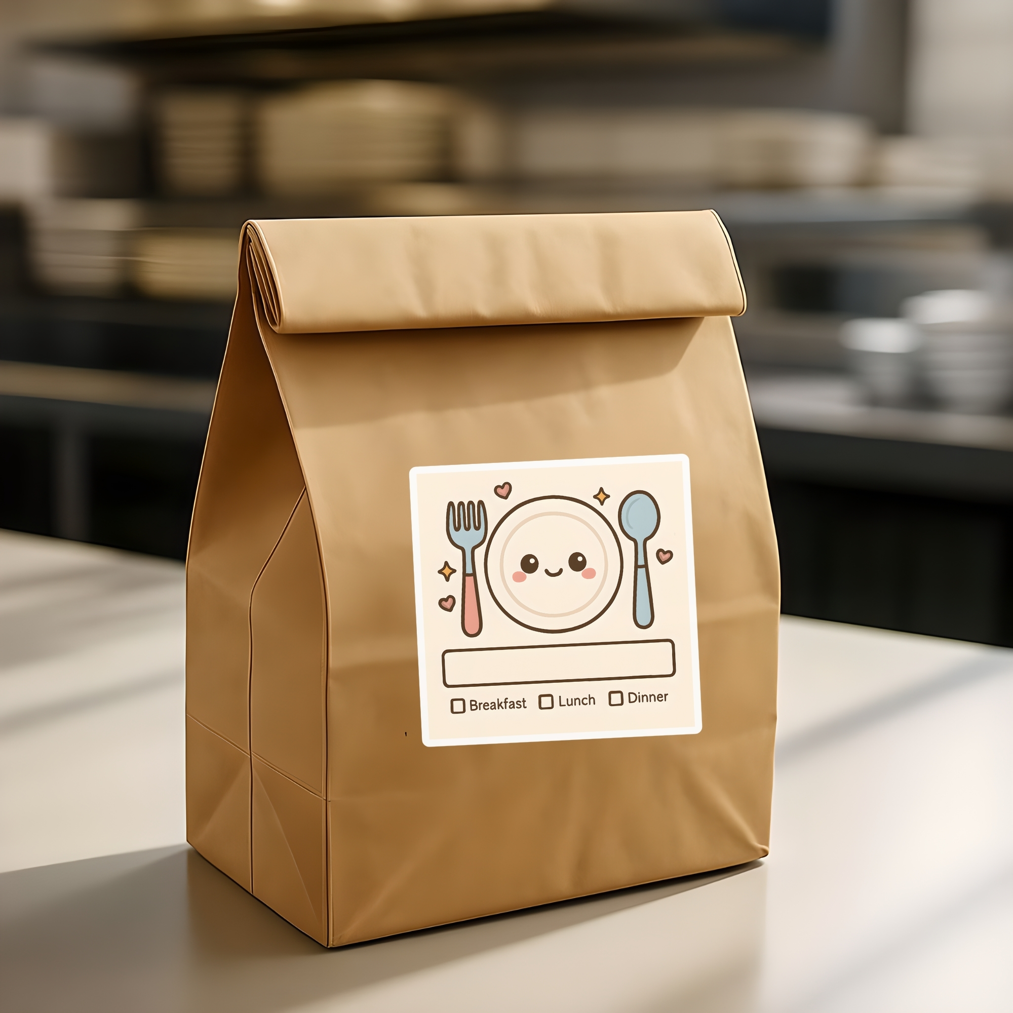 Kawaii Meal Planner Square Sticker Roll Breakfast, Lunch, Dinner Labels product thumbnail image Kawaii Meal Planner Square Sticker Roll Breakfast, Lunch, Dinner Labels product thumbnail image