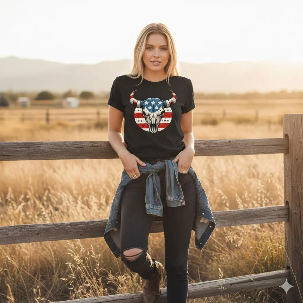 Wild West Patriot Tee Wild West Patriot Tee