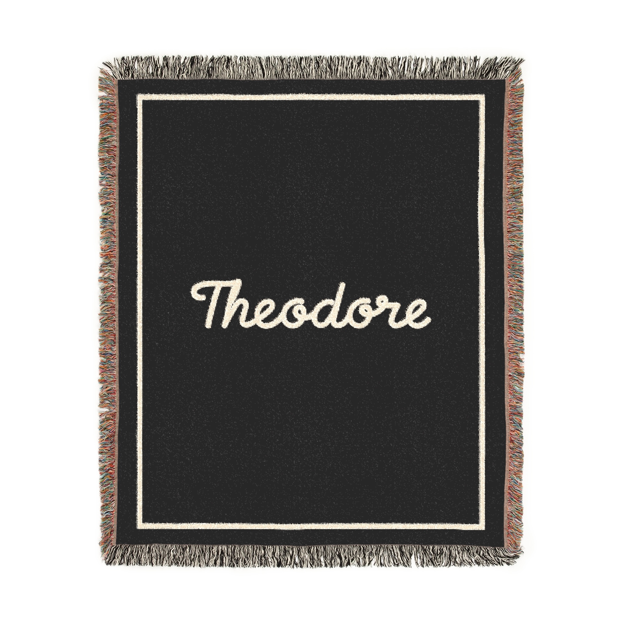 Copy of Custom Monogram Woven Blanket | Personalized Name, Monogram, Custom Text product thumbnail image