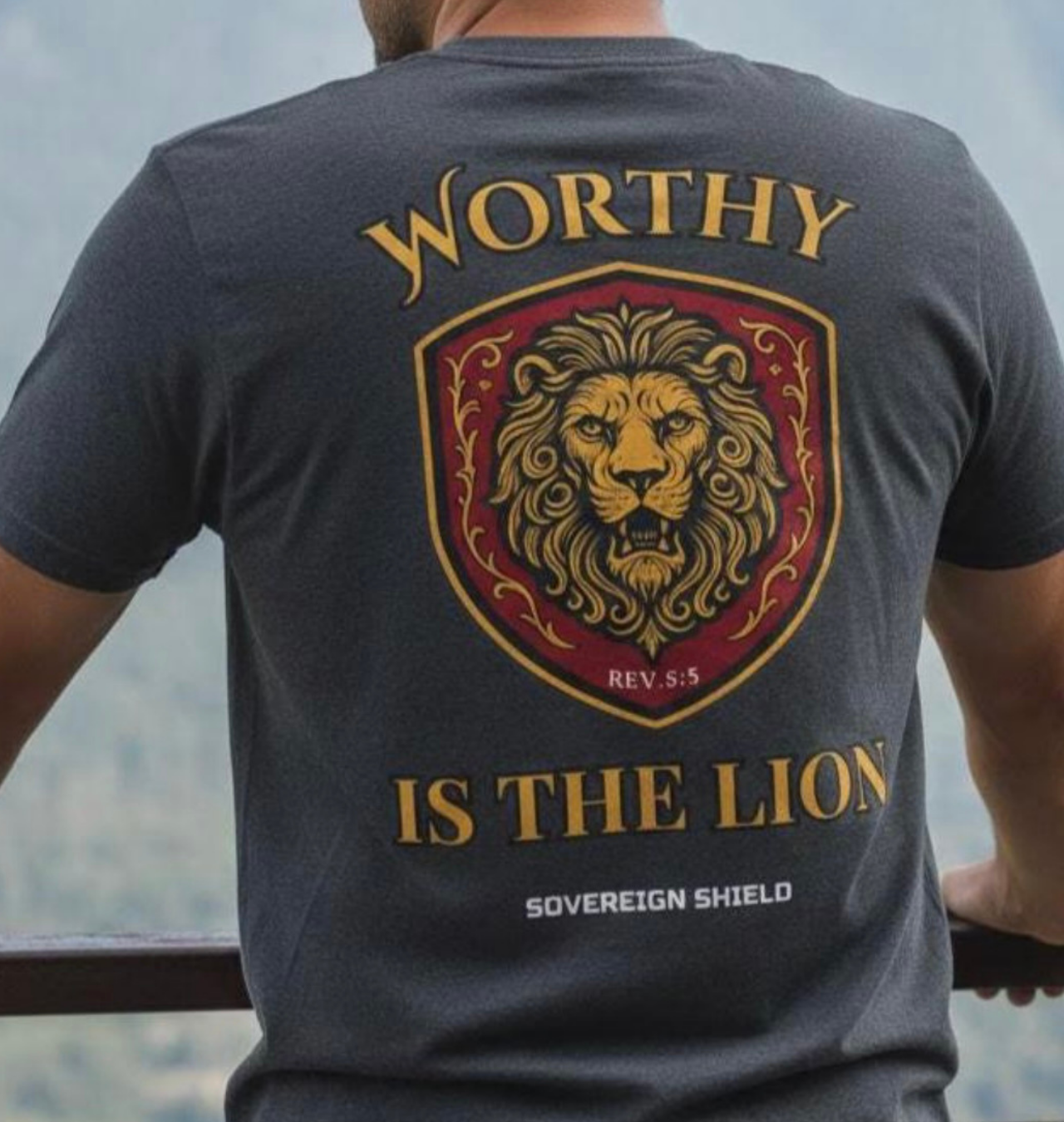 Worthy Is The Lion Unisex Softstyle T-Shirt - Inspired by Revelation 5:5 product thumbnail image Worthy Is The Lion Unisex Softstyle T-Shirt - Inspired by Revelation 5:5 product thumbnail image