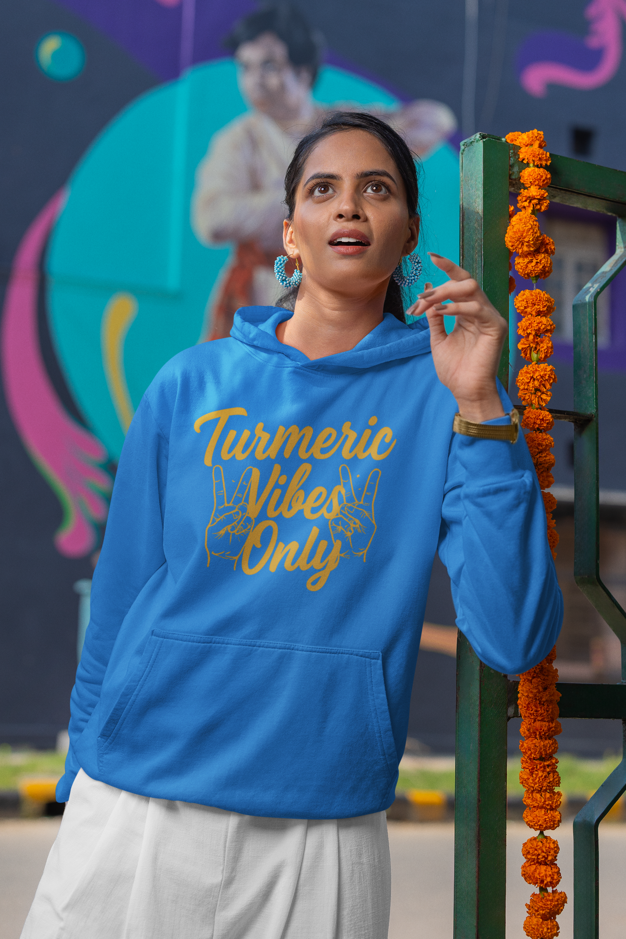 Turmeric Vibes Only Sweatshirt, Cozy Unisex Hoodie, Motivational Apparel, Perfect Gift for Wellness Lovers, Casual Everyday Wear, [...]