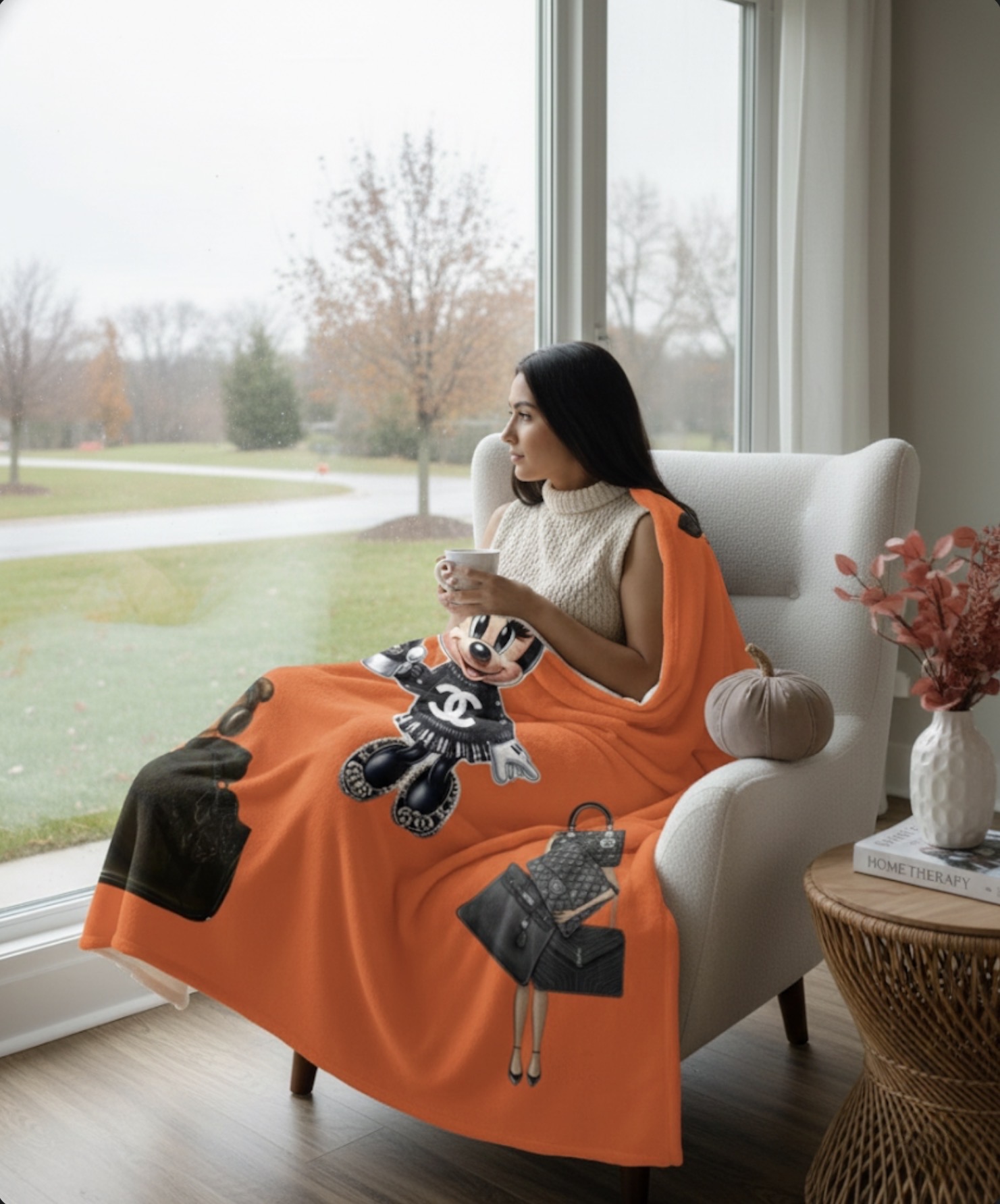  Designer-Inspired Minnie Luxe Plush Blanket product thumbnail image