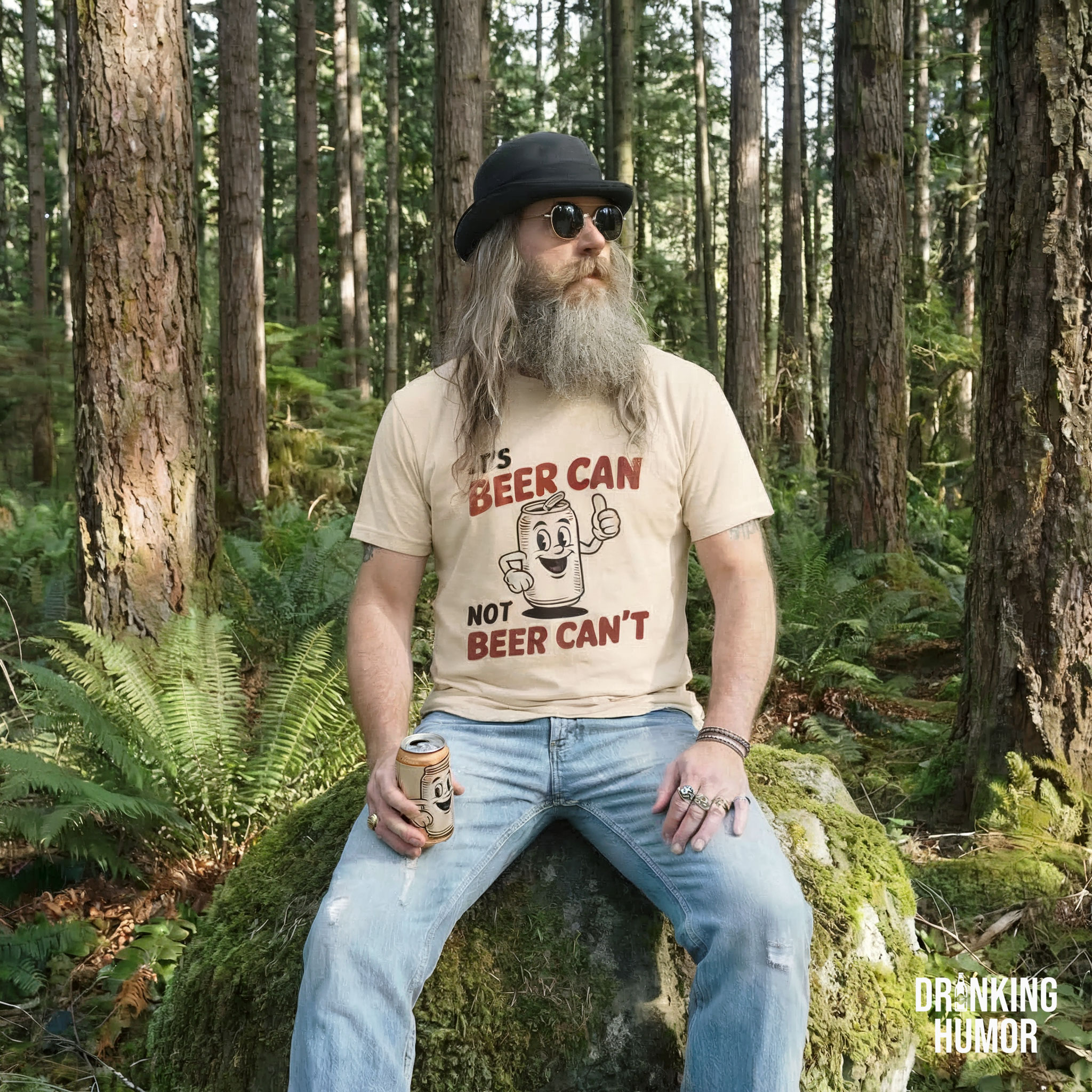 It's Beer Can, Not Beer Can’t – Retro Pun Unisex T-Shirt product thumbnail image