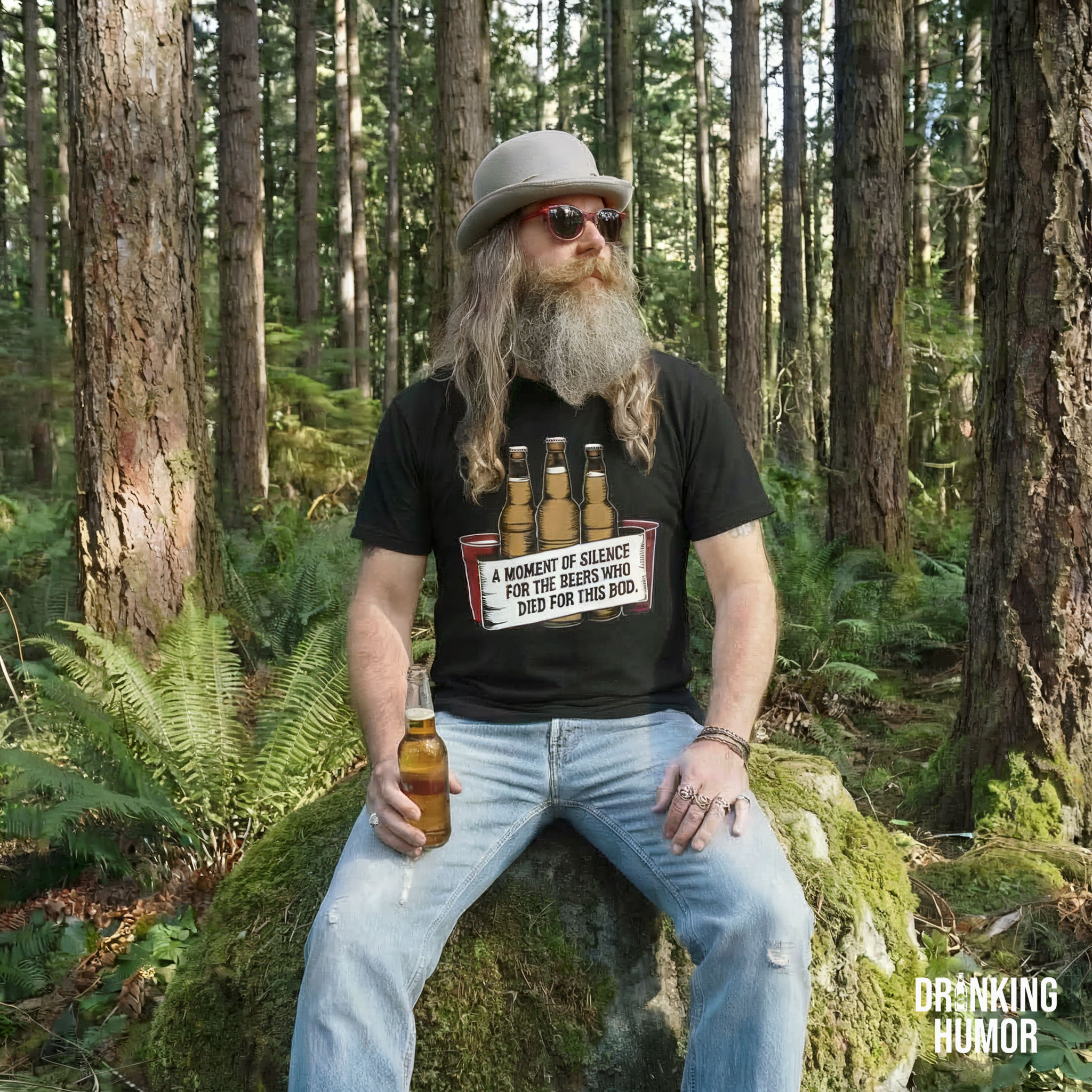 A Moment of Silence for the Beers Who Died for This Bud - Beer Memorial Unisex T-Shirt product thumbnail image A Moment of Silence for the Beers Who Died for This Bud - Beer Memorial Unisex T-Shirt product thumbnail image