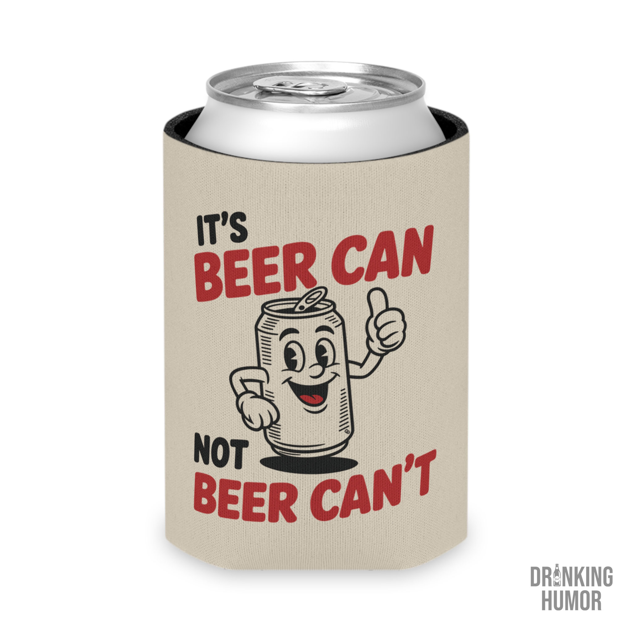 It’s Beer Can, Not Beer Can’t – Funny Retro Can Cooler product thumbnail image It’s Beer Can, Not Beer Can’t – Funny Retro Can Cooler product thumbnail image