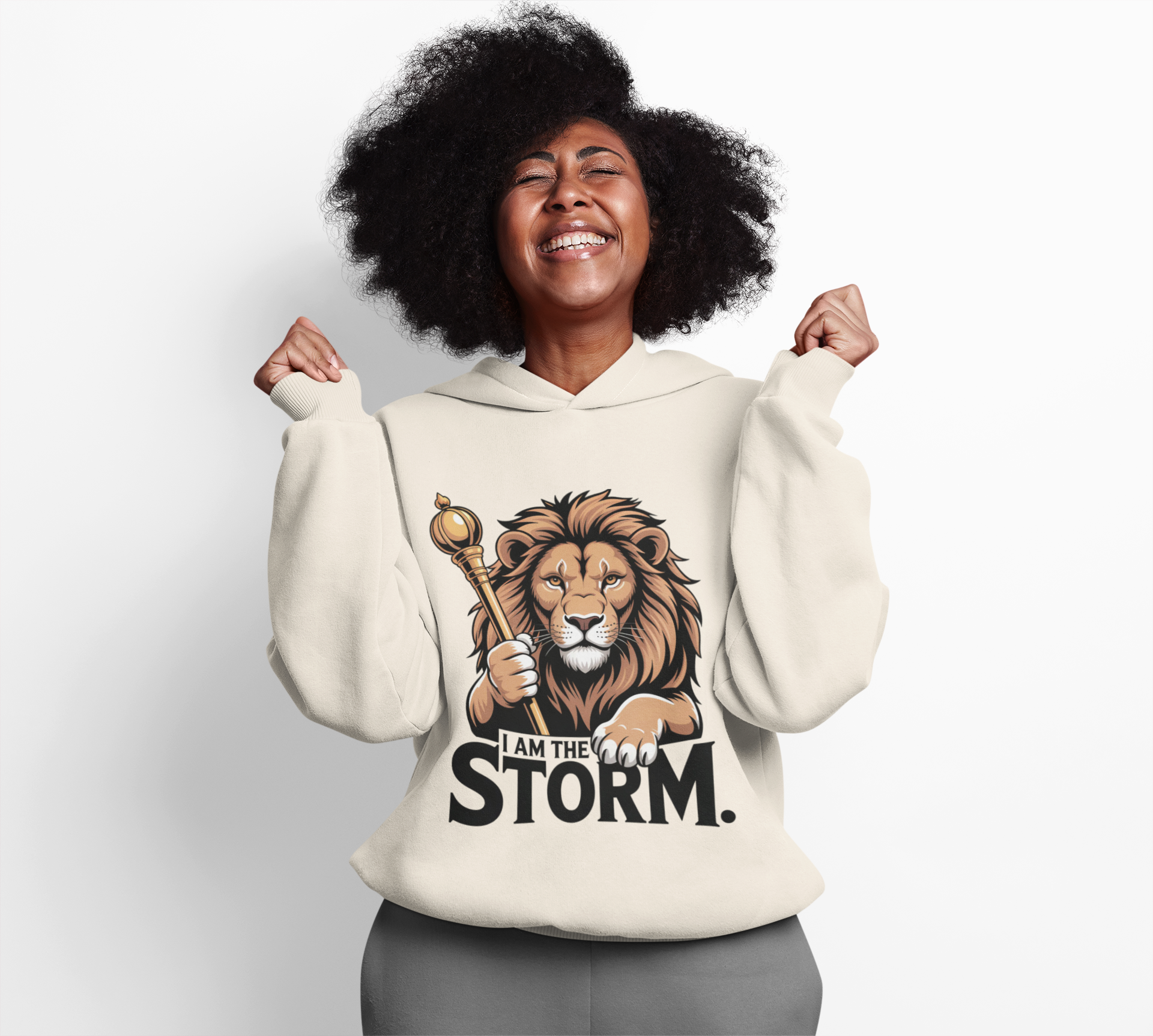 I Am the Storm Hoodie product thumbnail image I Am the Storm Hoodie product thumbnail image