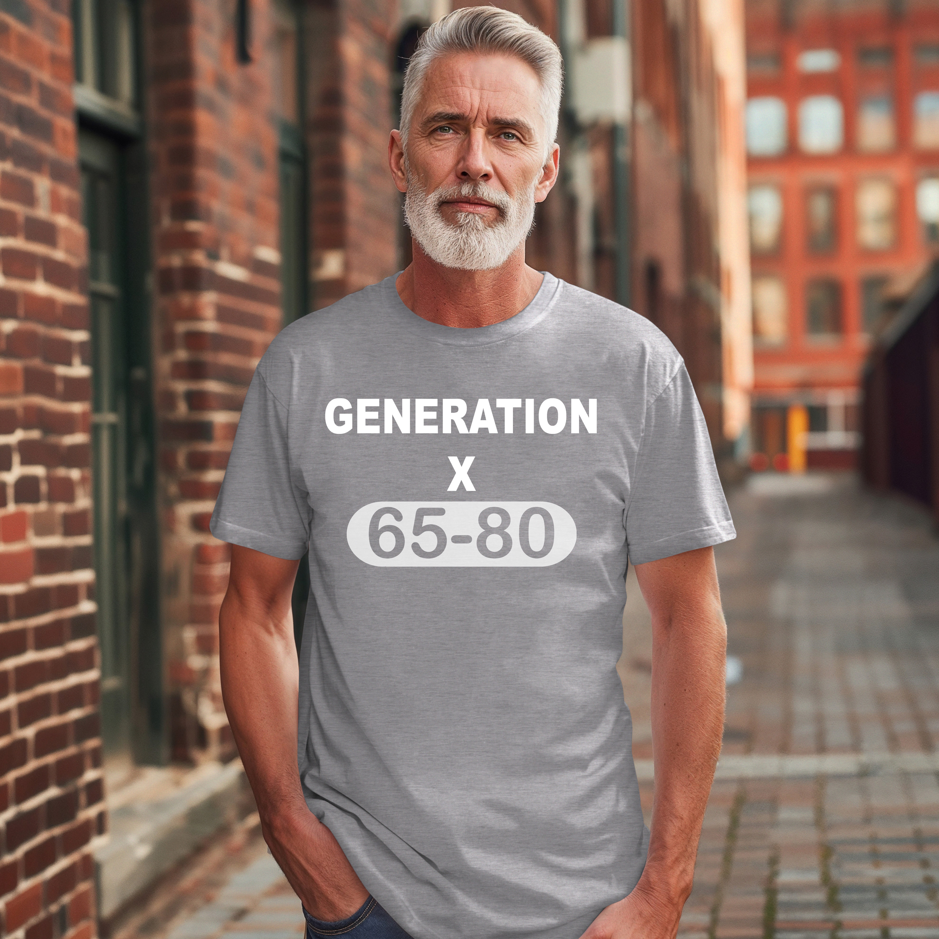 Retro Generation X Gym Tee product thumbnail image