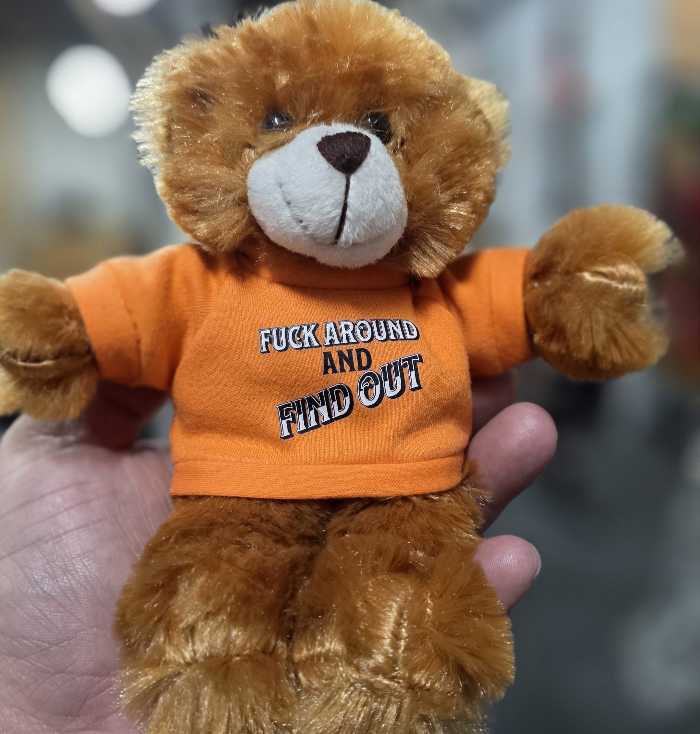 FAFO Teddy Bear Plushie product thumbnail image FAFO Teddy Bear Plushie product thumbnail image