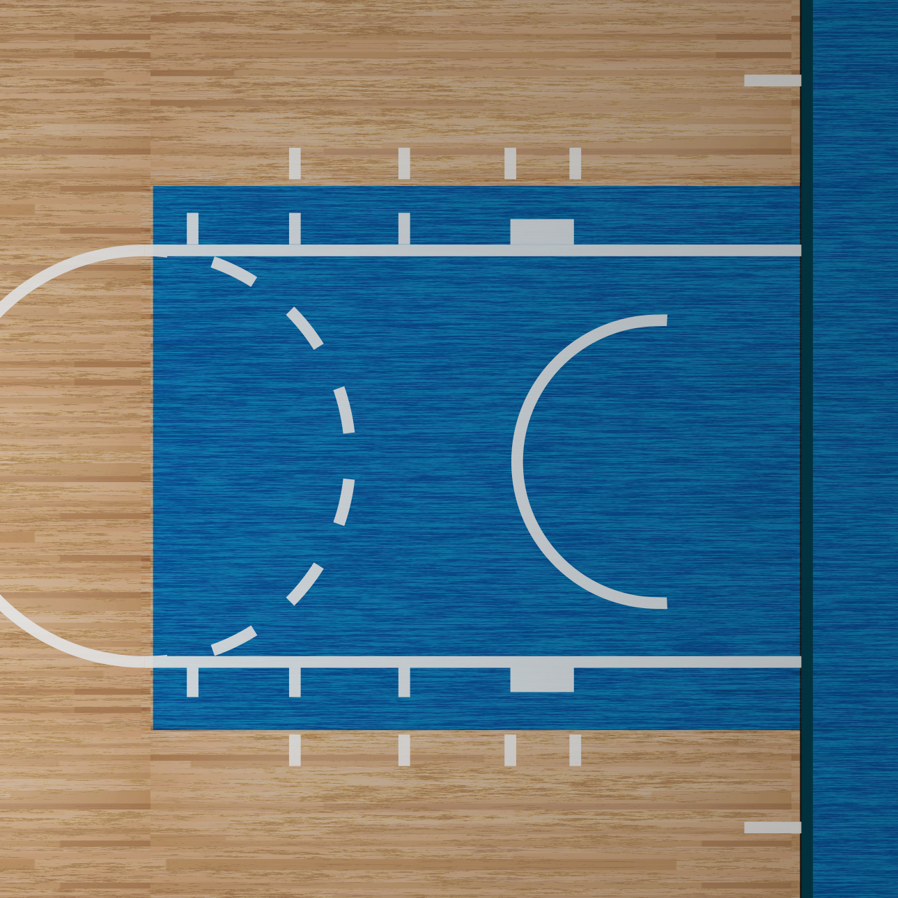 Basketball Court 30" x 40" Plush Cloth Playmat & Courtside Blanket product thumbnail image Basketball Court 30" x 40" Plush Cloth Playmat & Courtside Blanket product thumbnail image