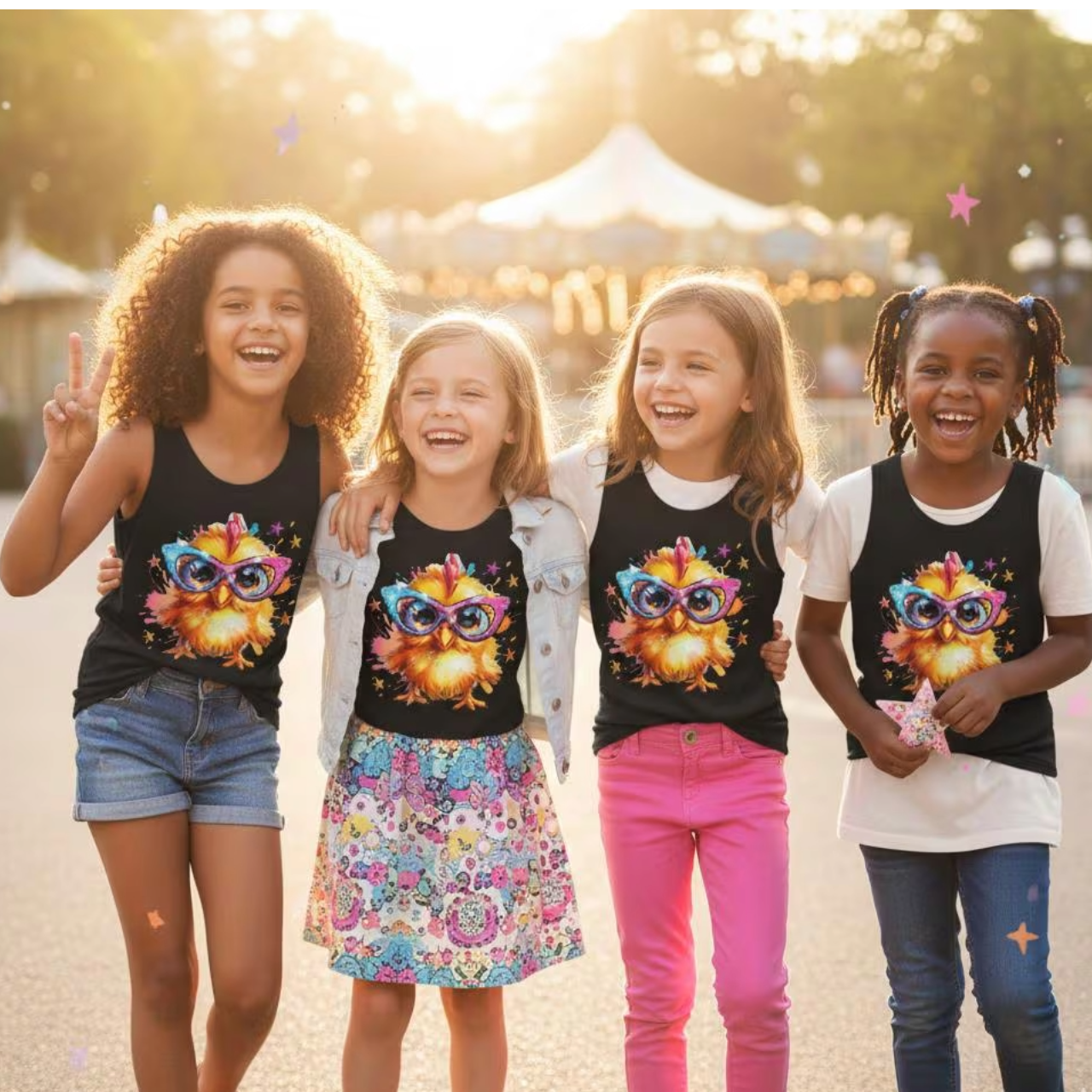 Cheeky Chick Kid's Tank Top product thumbnail image