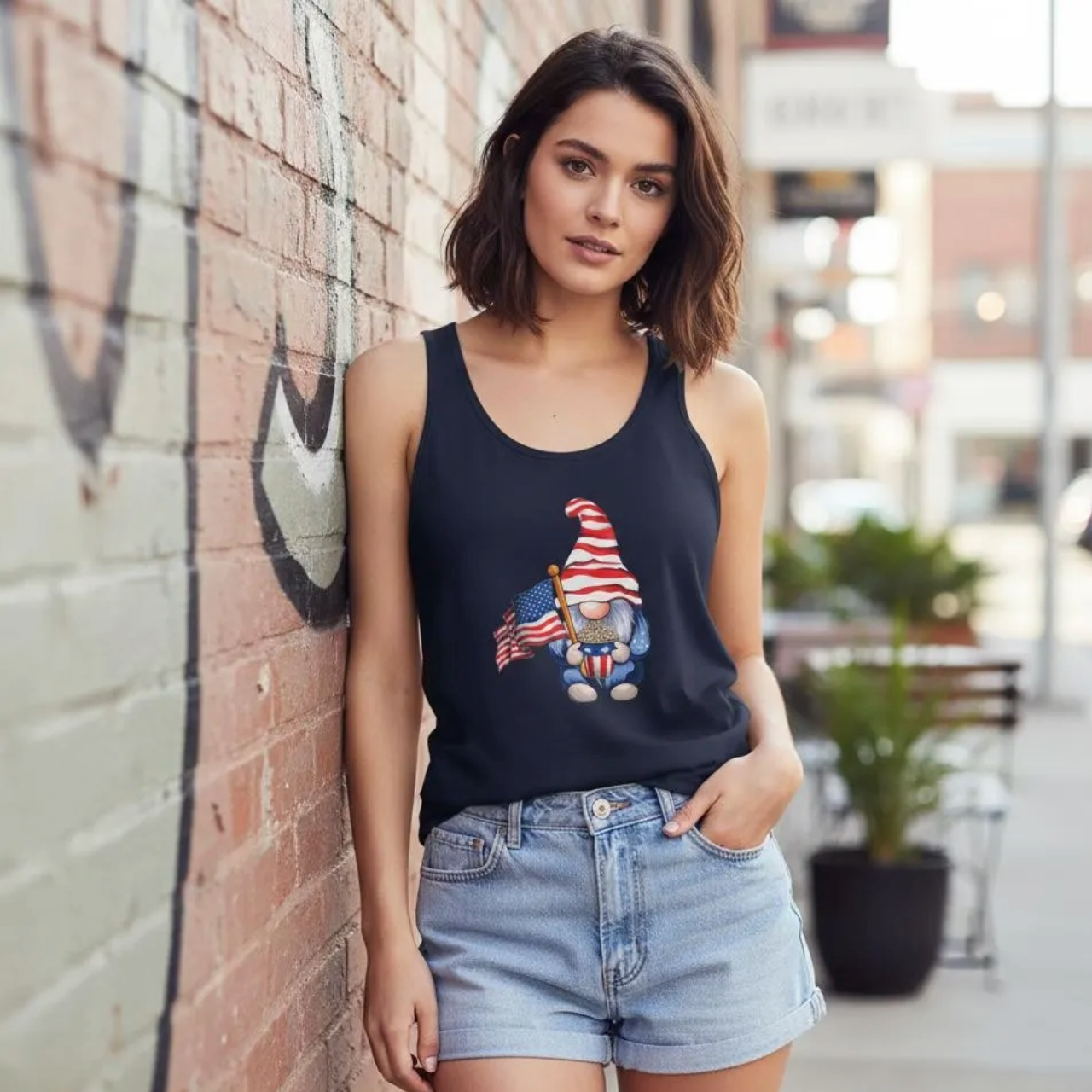 Gnome Jersey Tank Top product thumbnail image