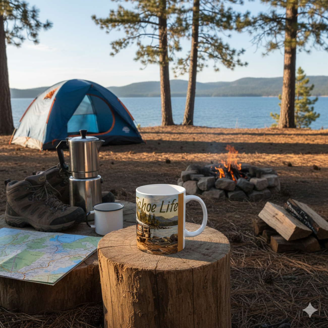 "Tahoe Life" Mug - Scenic Coffee Mug (11oz/15oz) product thumbnail image "Tahoe Life" Mug - Scenic Coffee Mug (11oz/15oz) product thumbnail image