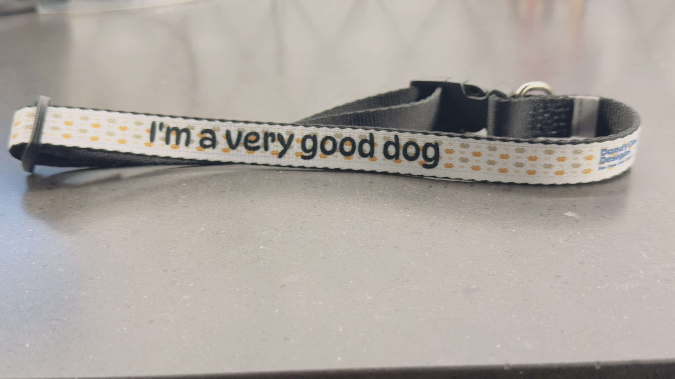 Clip-on Pet Collar - I'm a Very Good Dog, Dog Lover Gift, Pet Accessory, Personalized Pet Gear, Fun Dog Collar