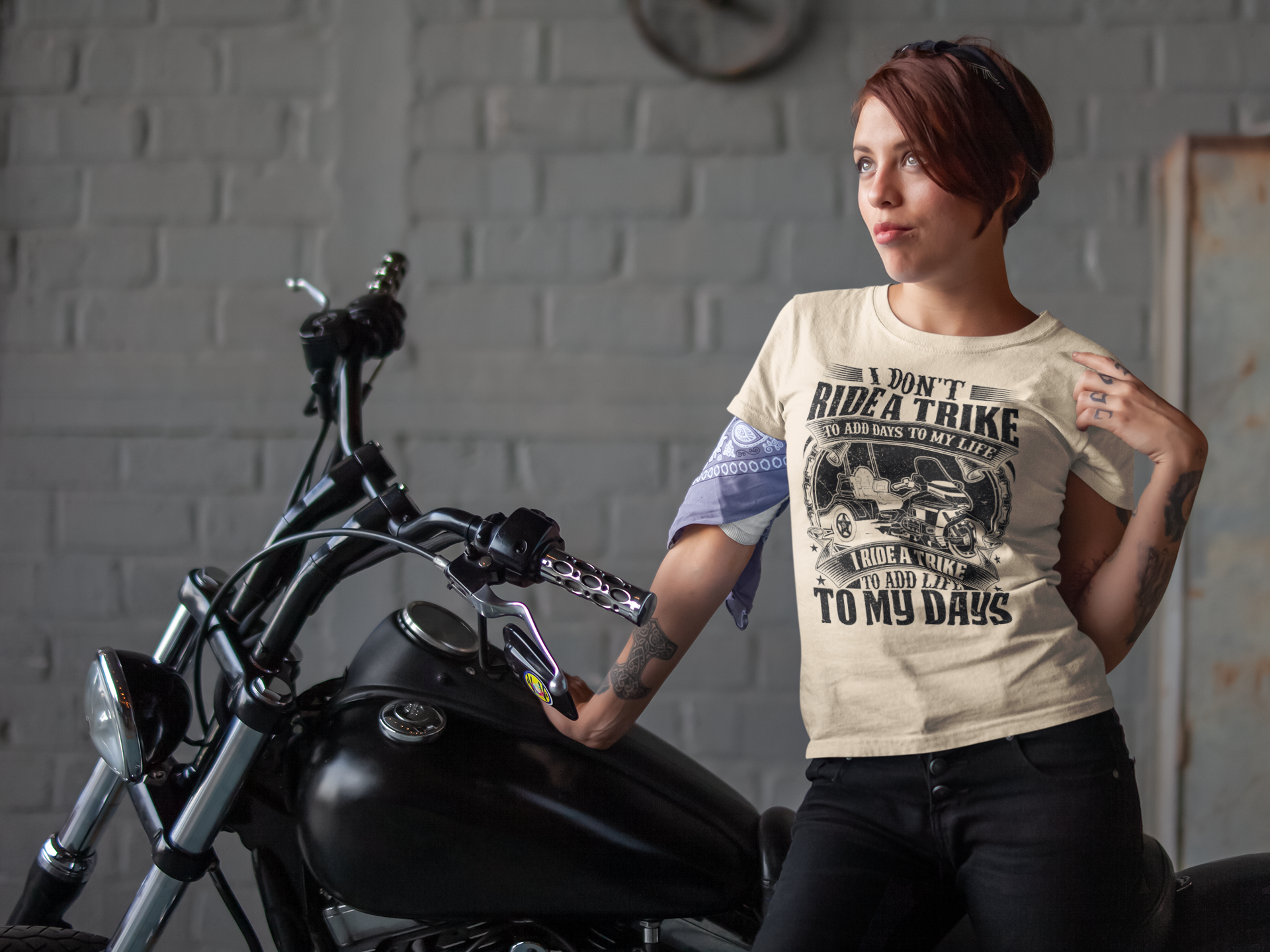 I Dont Ride a Trike Ride a Trike to Add Life To My Days T-Shirt Trike Rider Tee product thumbnail image I Dont Ride a Trike Ride a Trike to Add Life To My Days T-Shirt Trike Rider Tee product thumbnail image