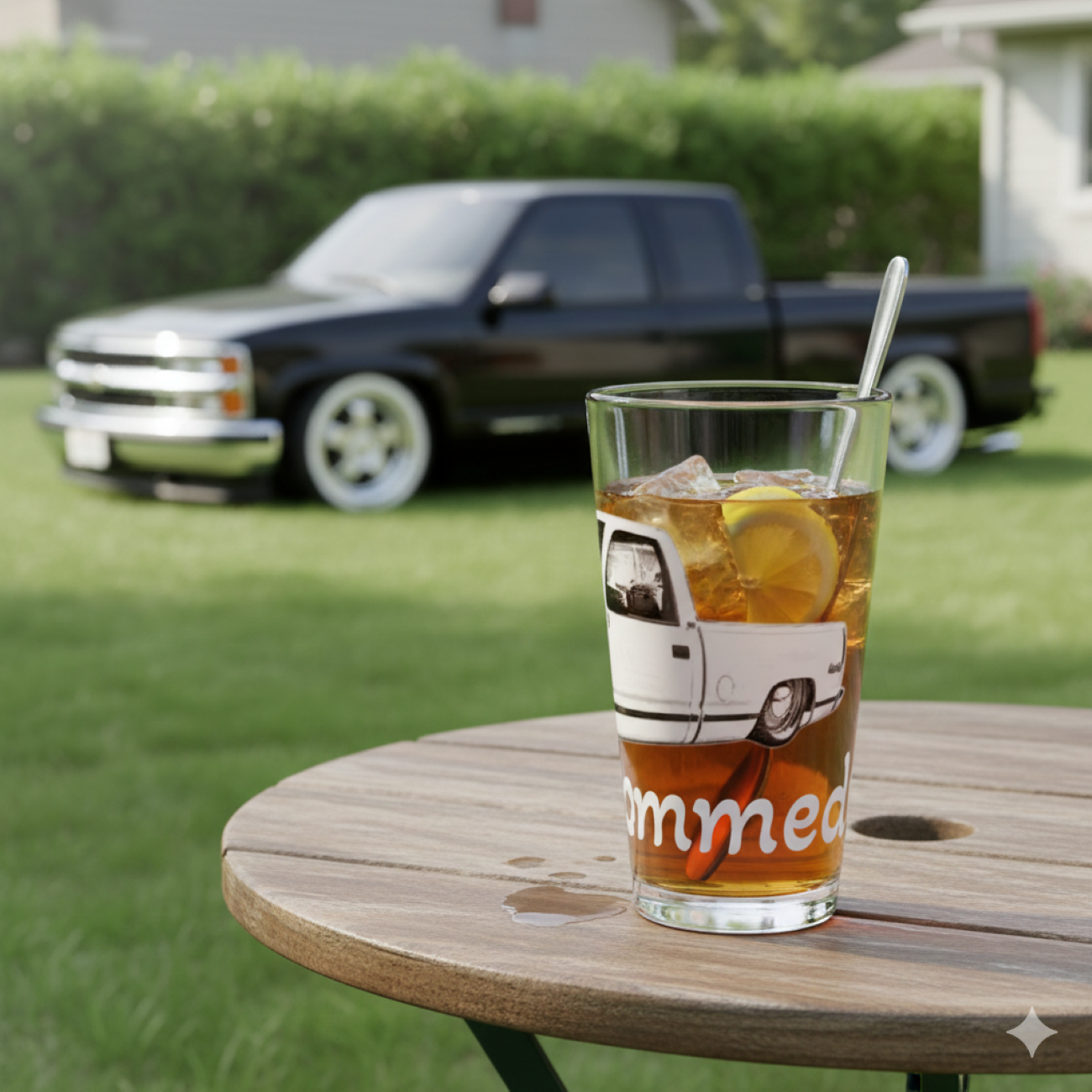 "Slammed" 16oz Mixing Glass — Pint Glass