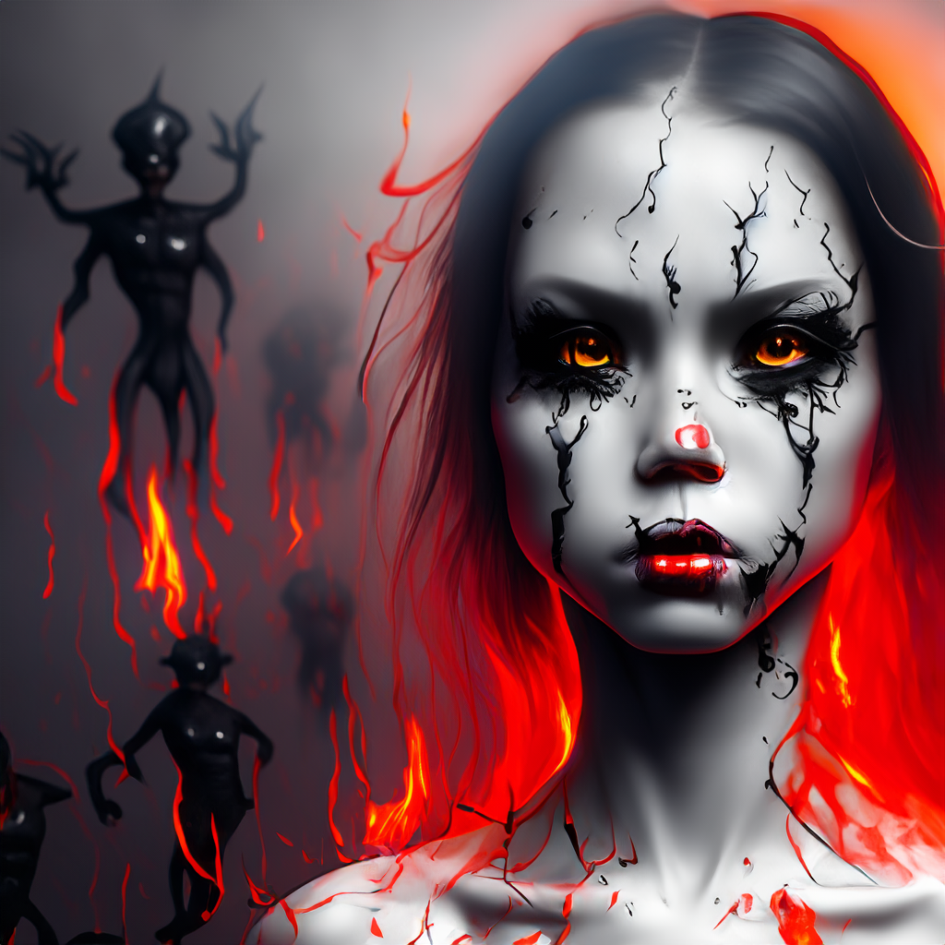 Demon Females Rolled Poster product thumbnail image