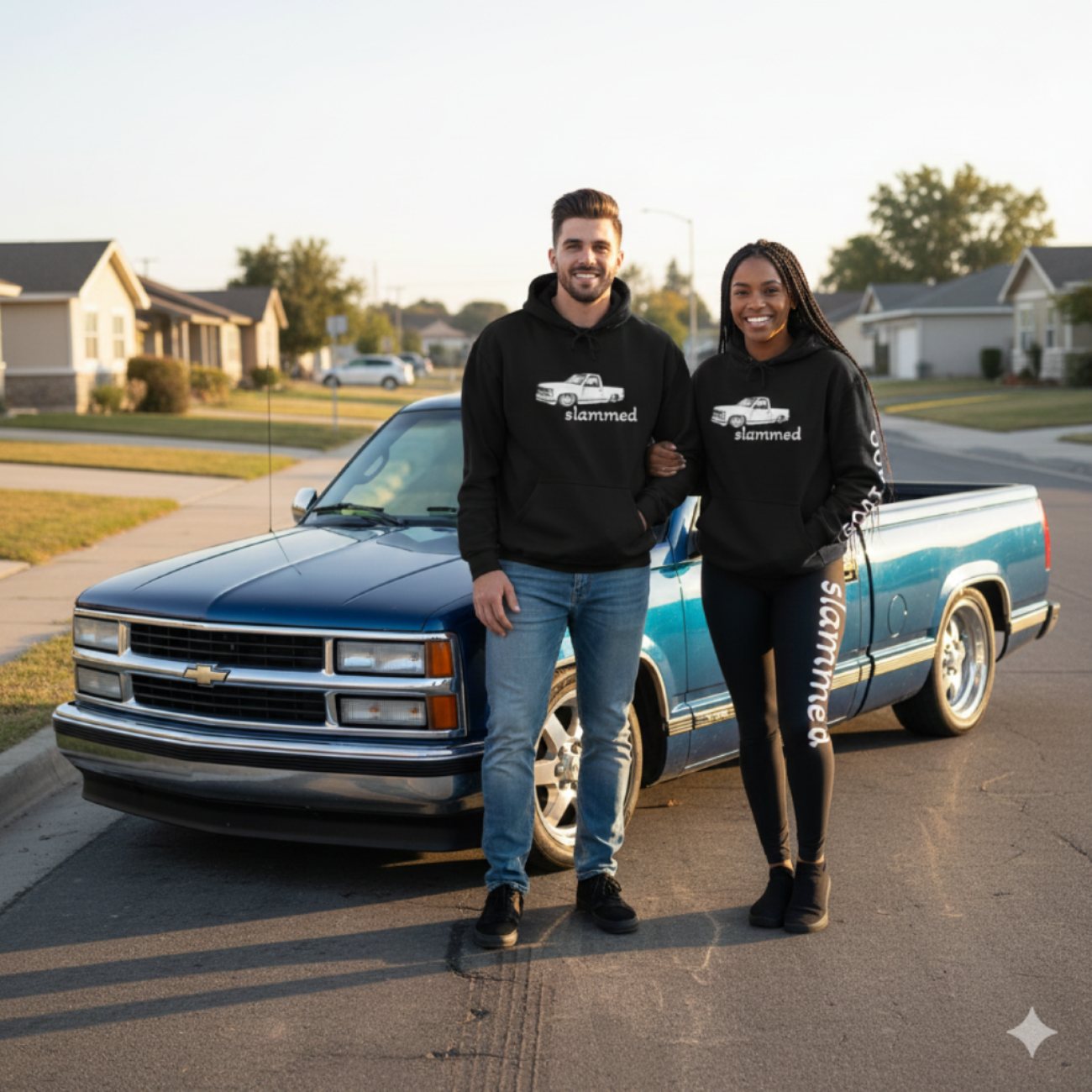 "Slammed" Truck Hoodie – Lowrider Custom Car Pullover