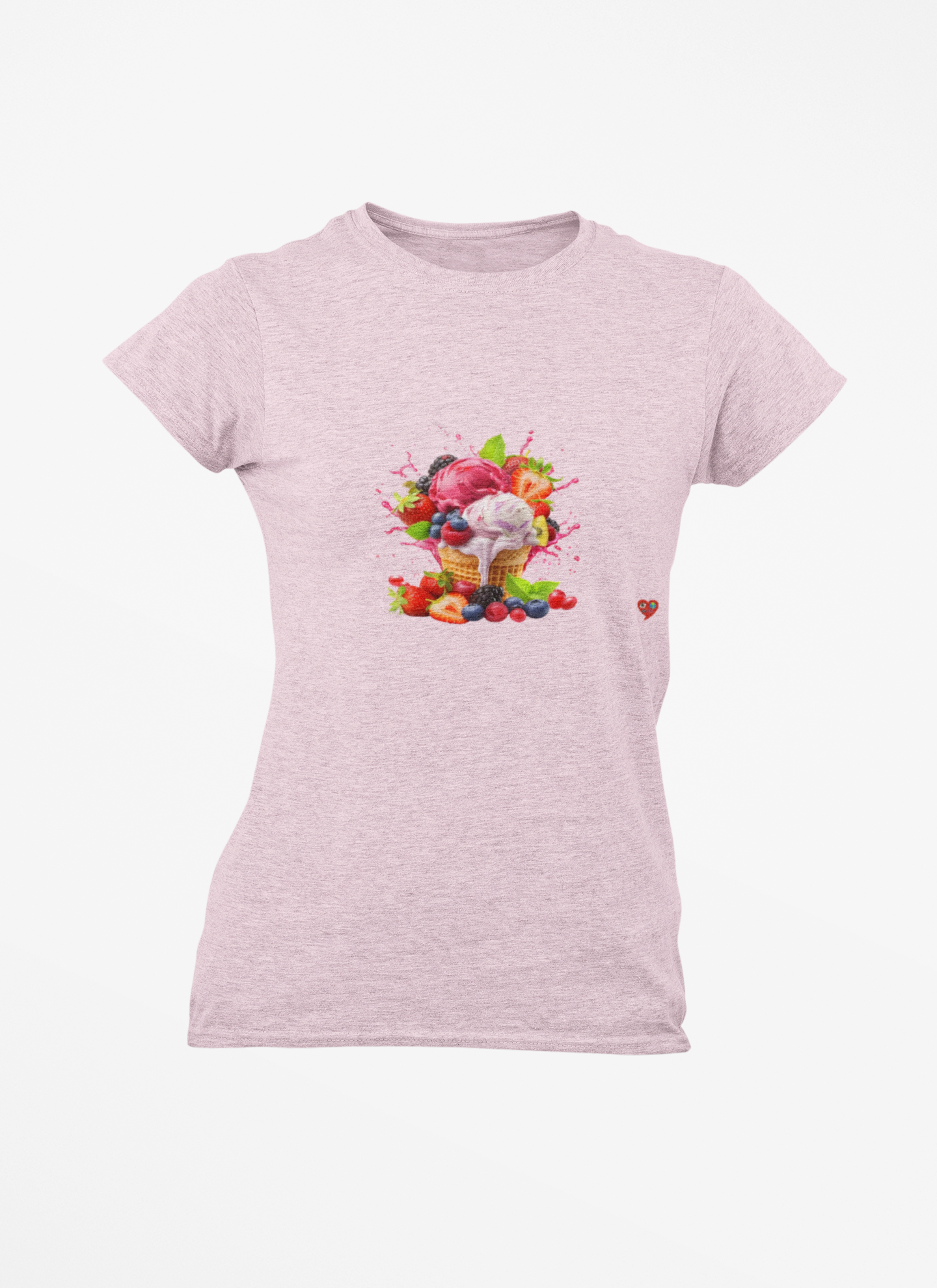 Kids Tee — Cute Fruit Ice CreamGraphic Shirt for Toddlers product thumbnail image Kids Tee — Cute Fruit Ice CreamGraphic Shirt for Toddlers product thumbnail image