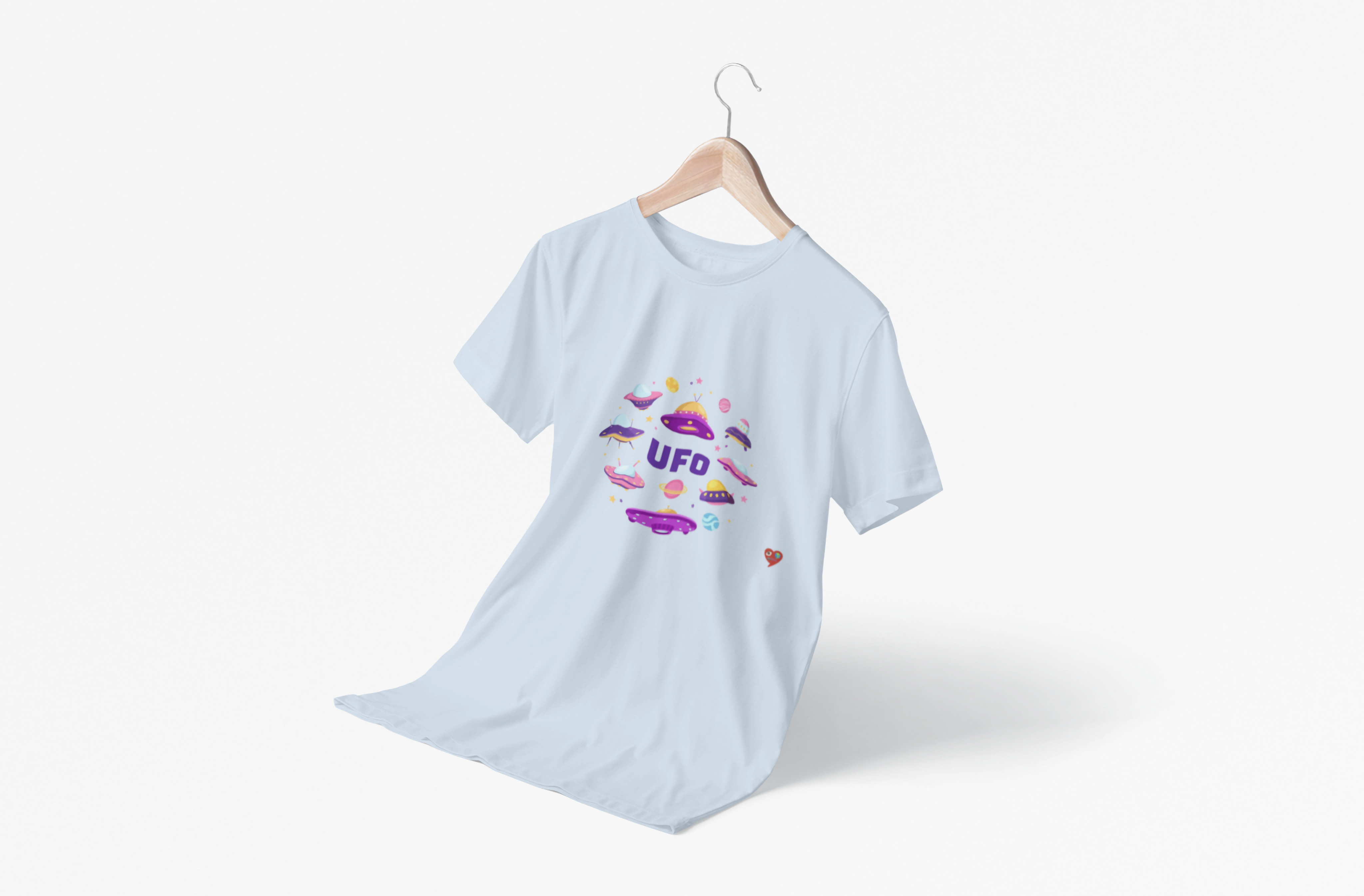Kids UFO Graphic Tee — Colorful Spaceship Design product thumbnail image Kids UFO Graphic Tee — Colorful Spaceship Design product thumbnail image