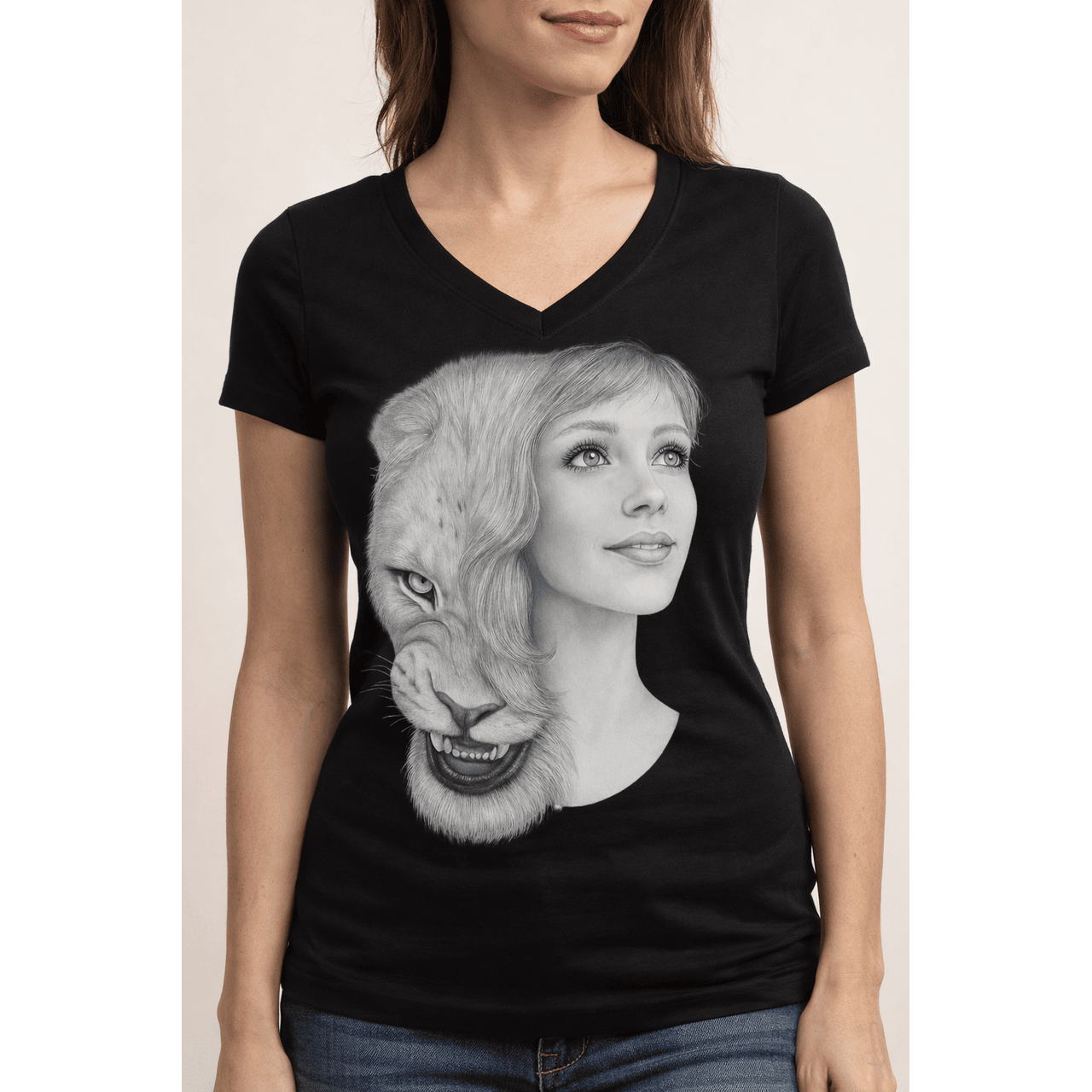 Women's Performance V-Neck T-Shirt: Rachel's Story Collection