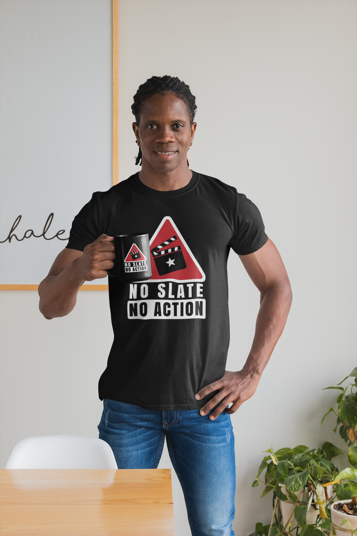 No Slate No Action Shirt product thumbnail image