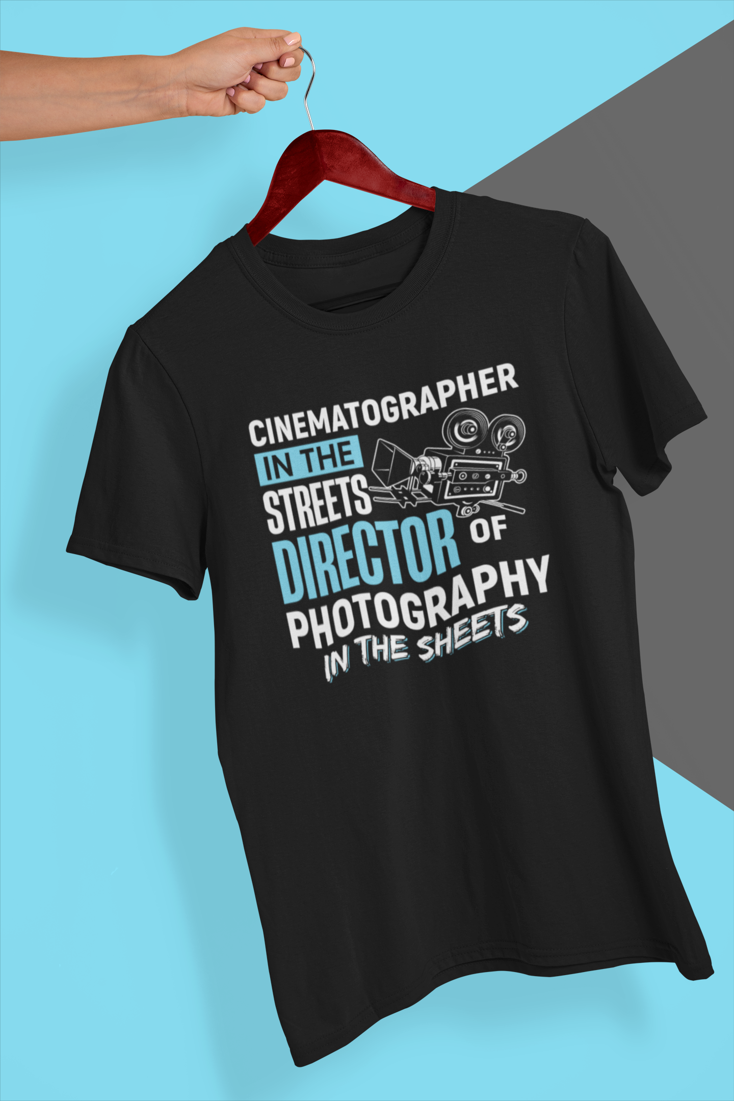 Cinematographer in the Streets DP in the Sheets Shirt product thumbnail image Cinematographer in the Streets DP in the Sheets Shirt product thumbnail image