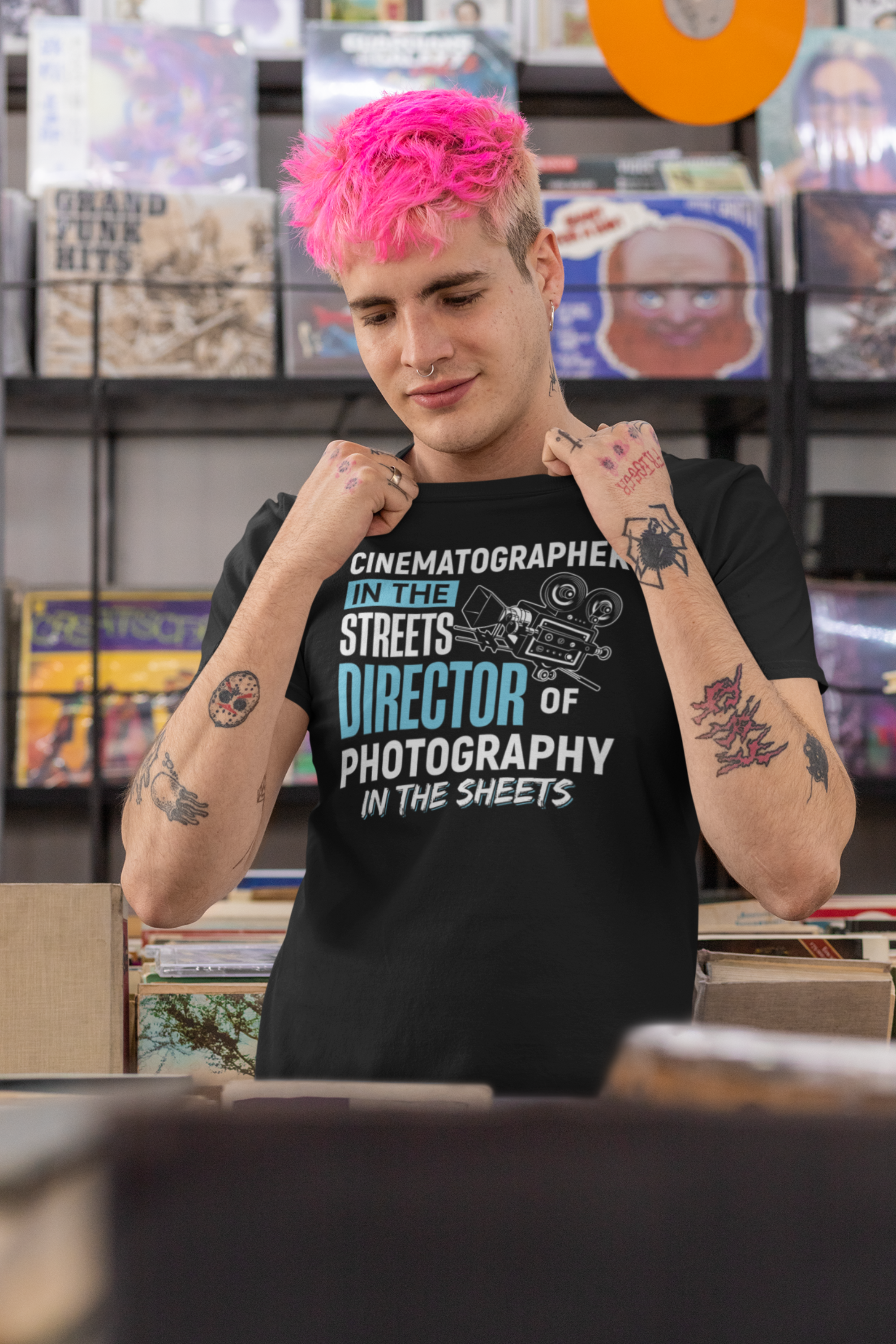 Cinematographer in the Streets DP in the Sheets Shirt product thumbnail image