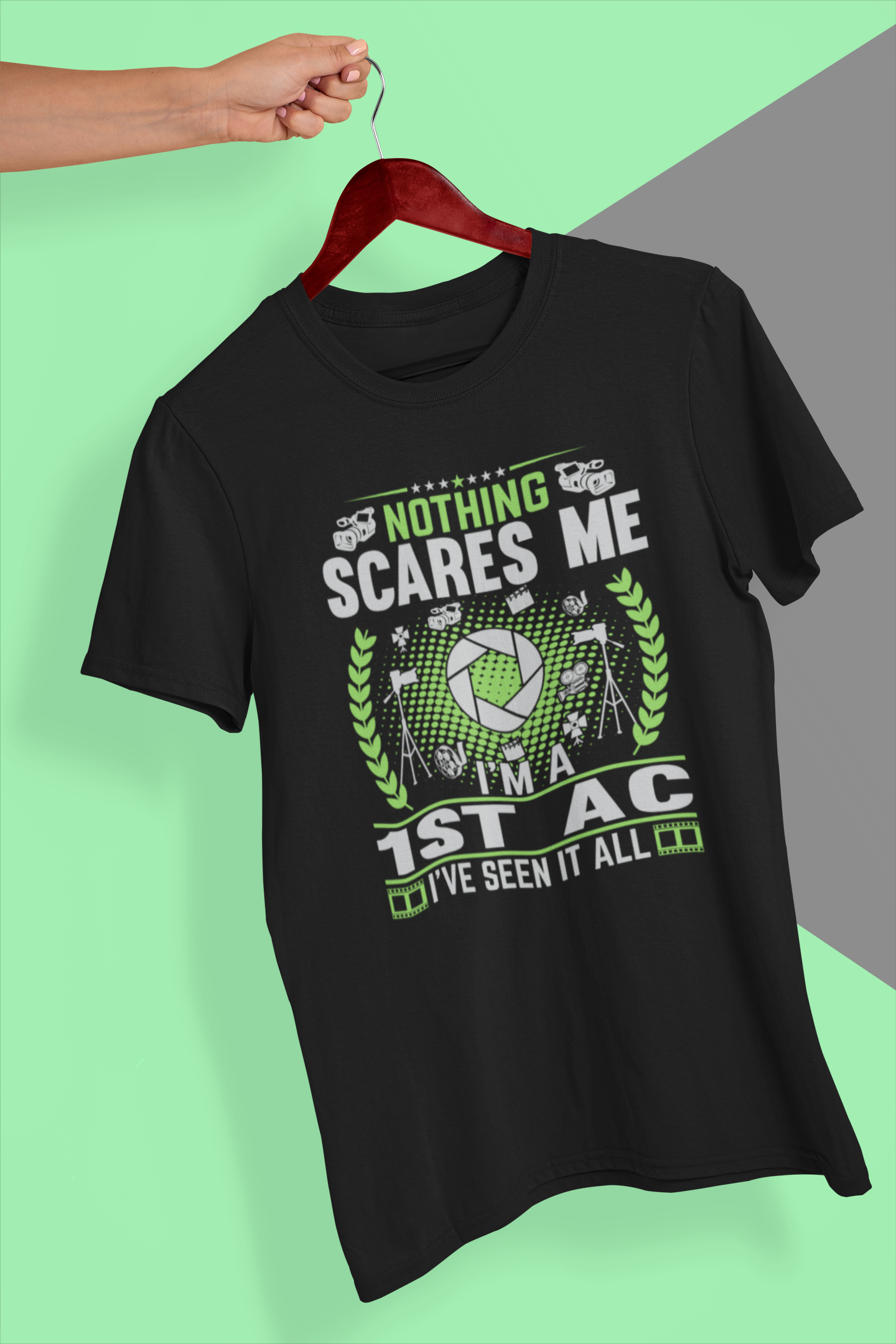 Nothing Scares Me I'm a 1st AC I've Seen it All Shirt  product thumbnail image