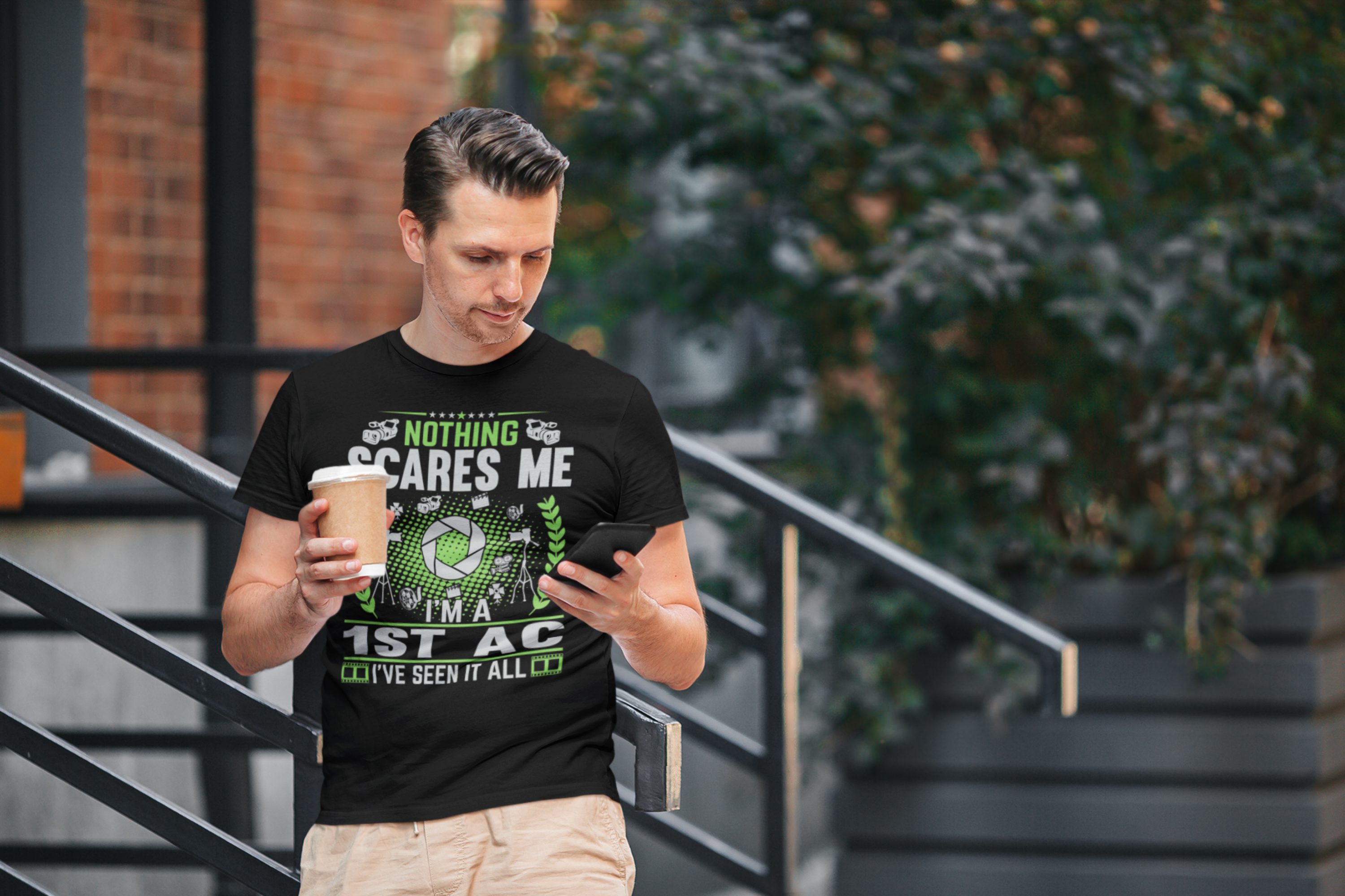 Nothing Scares Me I'm a 1st AC I've Seen it All Shirt  product thumbnail image