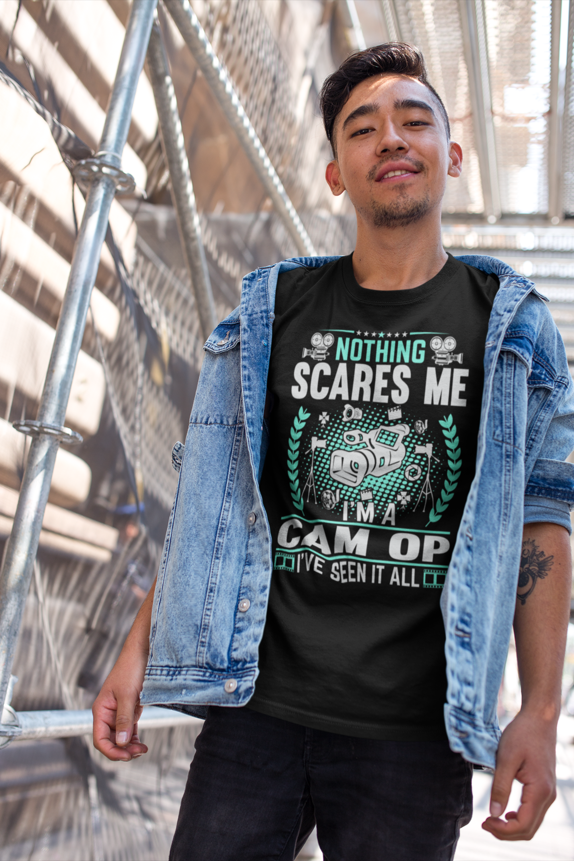 Nothing Scares Me I'm a Cam Op I've Seen it All Shirt product thumbnail image