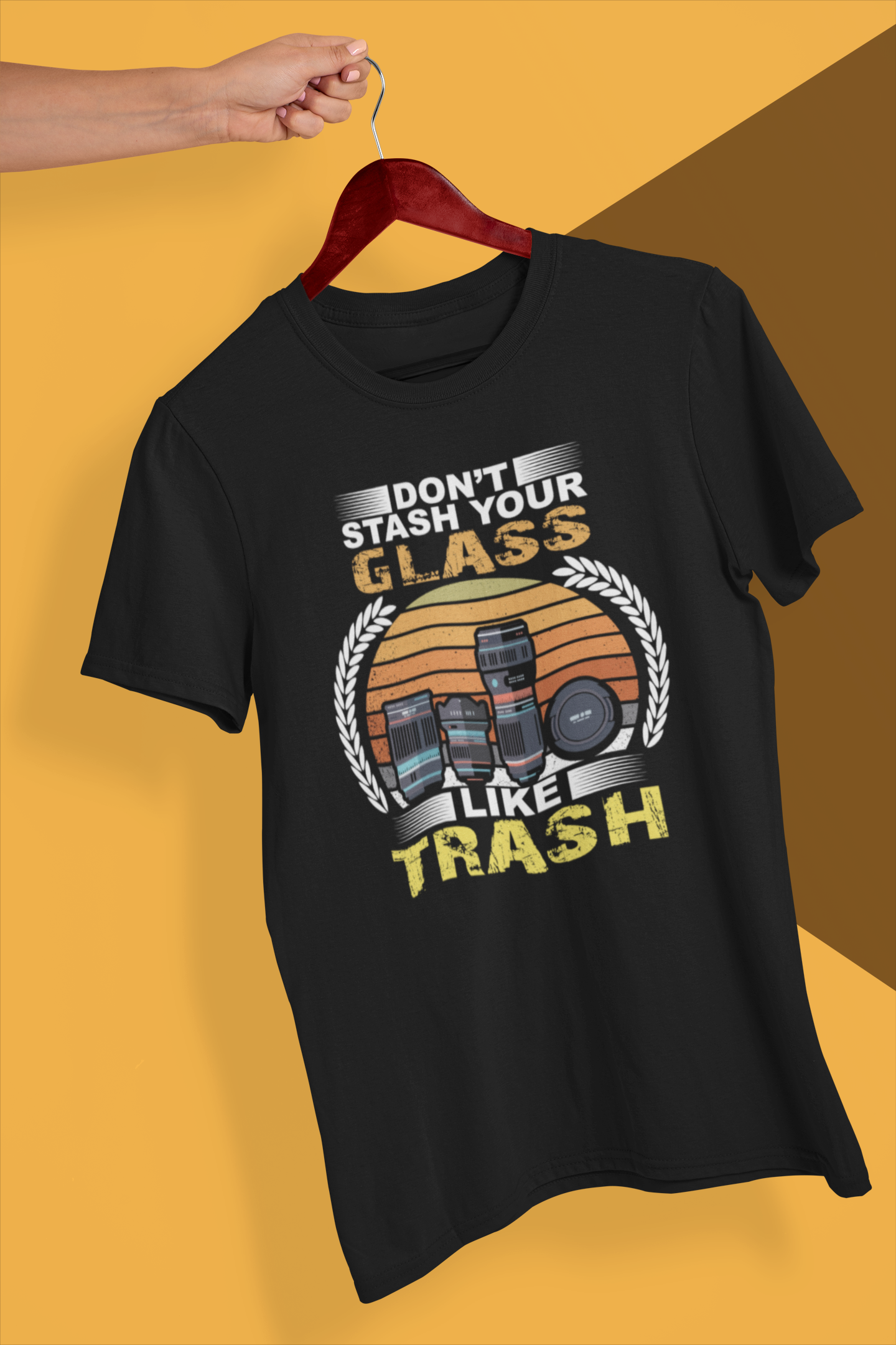 Don't Stash Your Glass Like Trash Shirt product thumbnail image